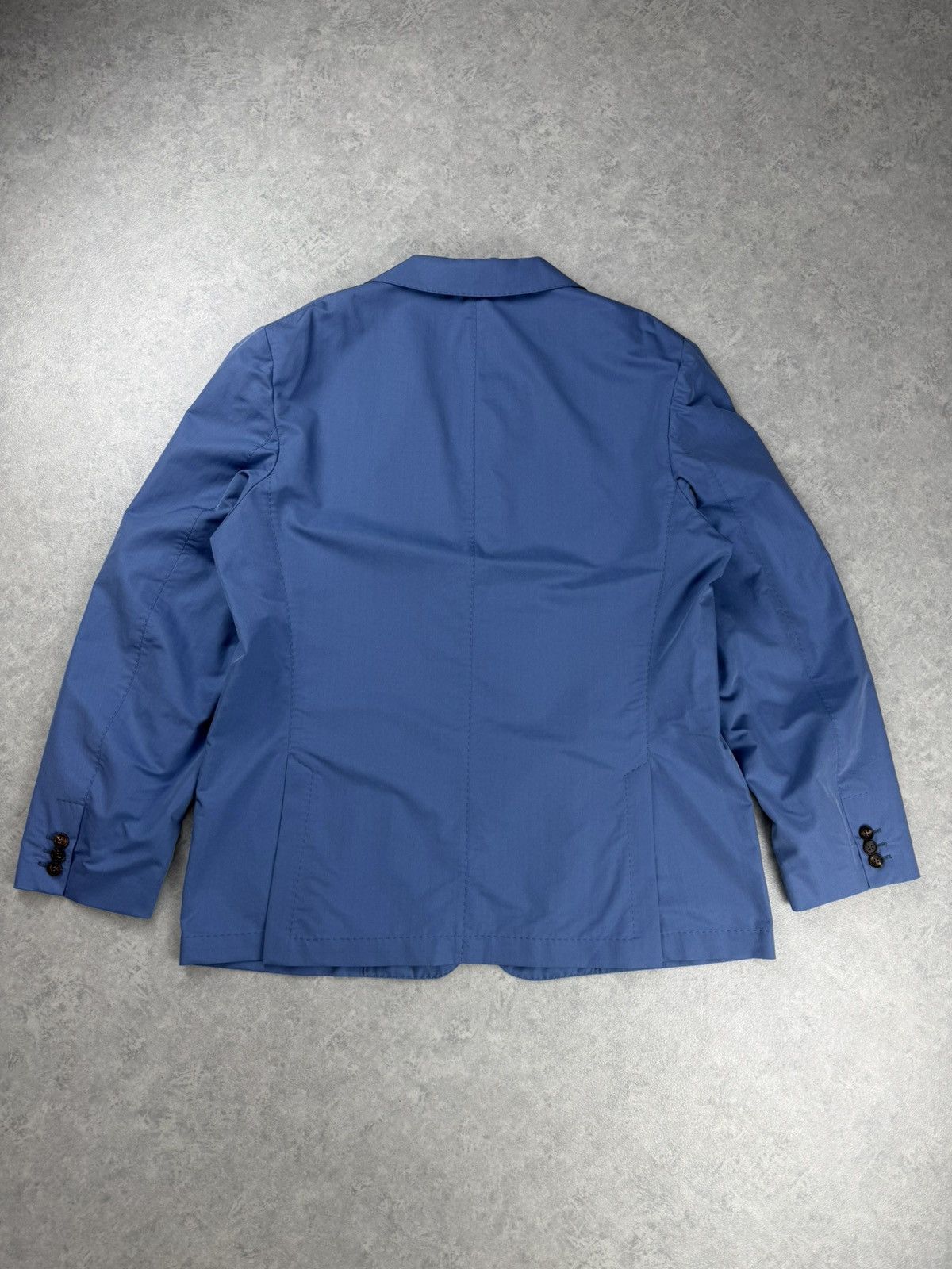Colombo Colombo Italy Blue Blazer Cotton Silk Size 58 Size 48R - 13 Thumbnail