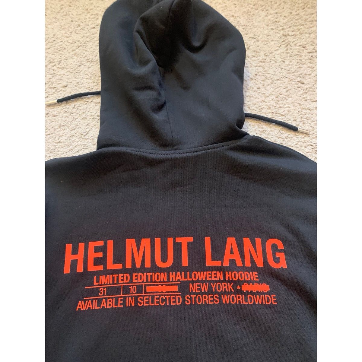 Helmut Lang HELMUT LANG LIMITED EDITION HALLOWEEN HOODIE Size US S / EU 44-46 / 1 - 10 Thumbnail