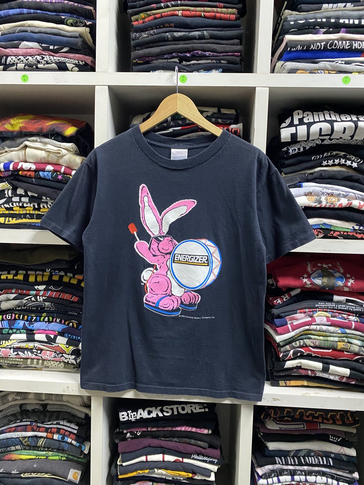 Vintage Vintage 1992 Energizer Tee Size US M / EU 48-50 / 2 - 3 Thumbnail