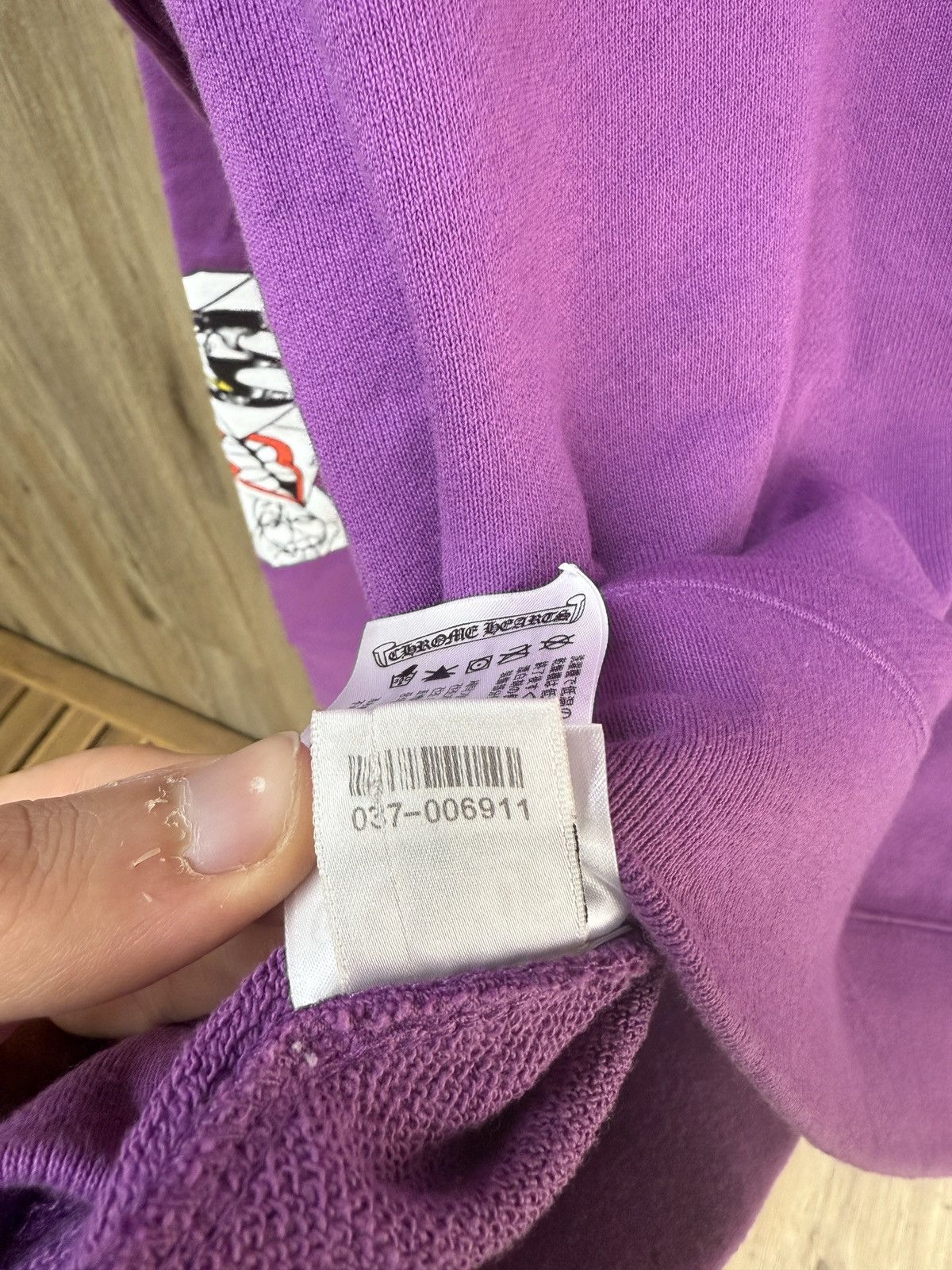 Chrome Hearts Chrome Hearts Purple Matty Boy Crewneck Size US S / EU 44-46 / 1 - 15 Thumbnail