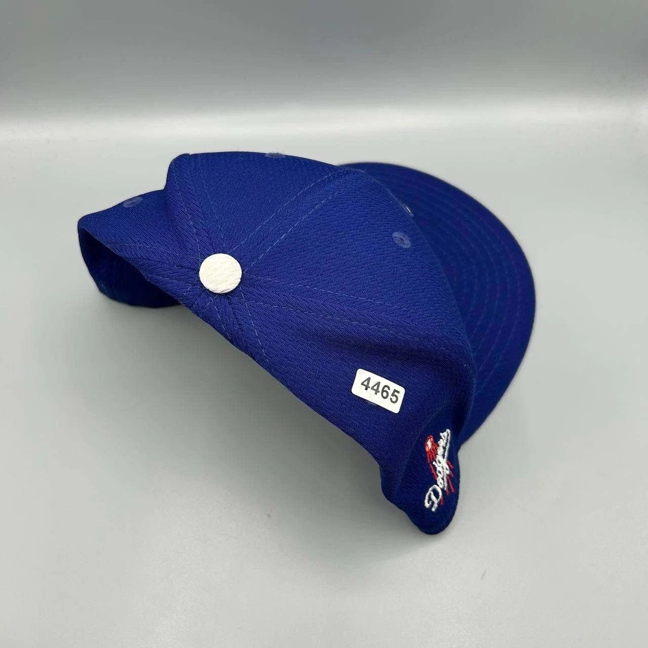 New Era Los Angeles LA Dodgers Hat Men 8 Blue Embroidered Fitted Cap Size ONE SIZE - 9 Thumbnail