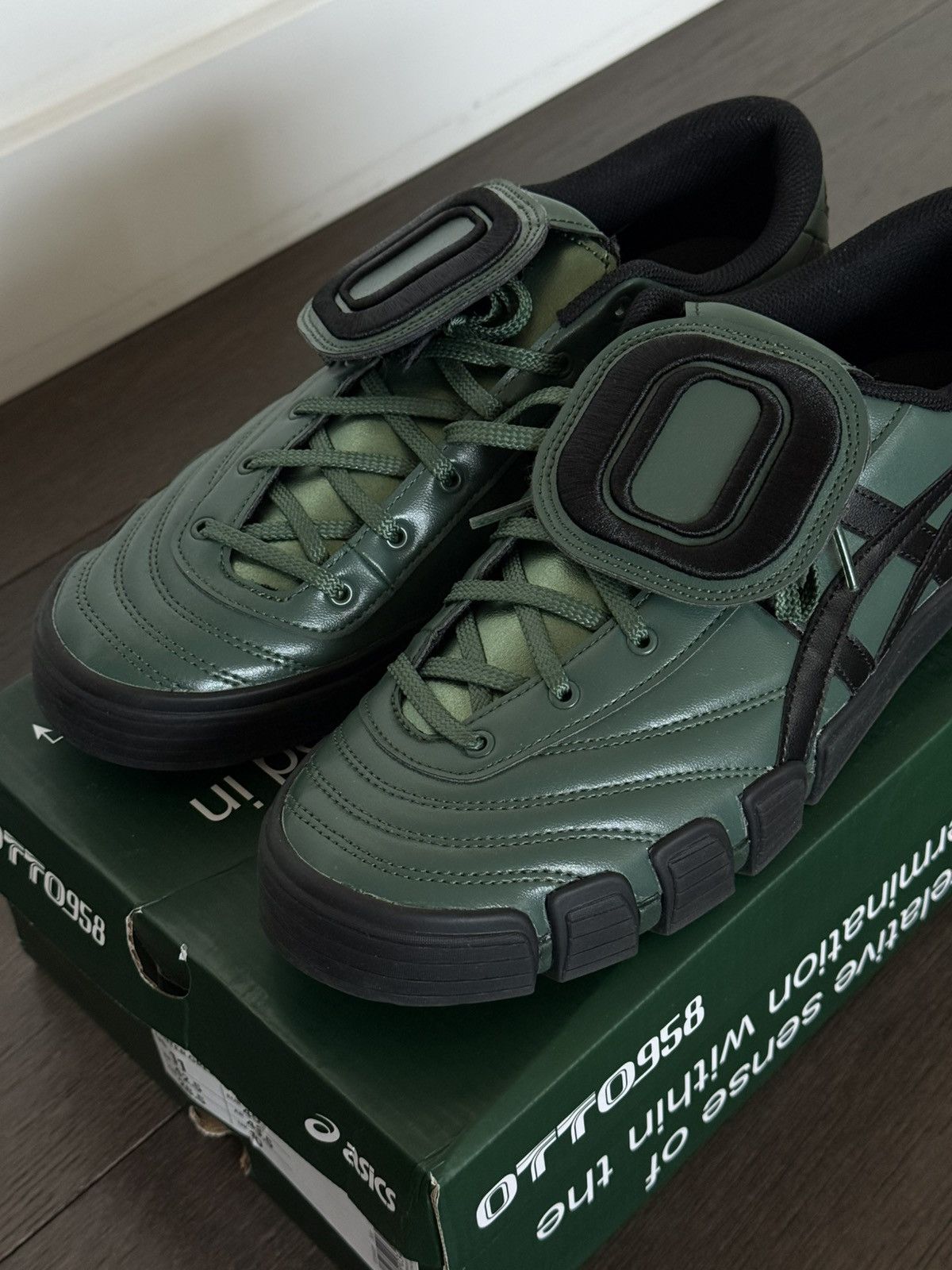 Asics × OTTO 958 ASICS Otto958 X Gel-Flexee 958 “Hunter Green/Black” Size US 11 / EU 44 - 2 Thumbnail