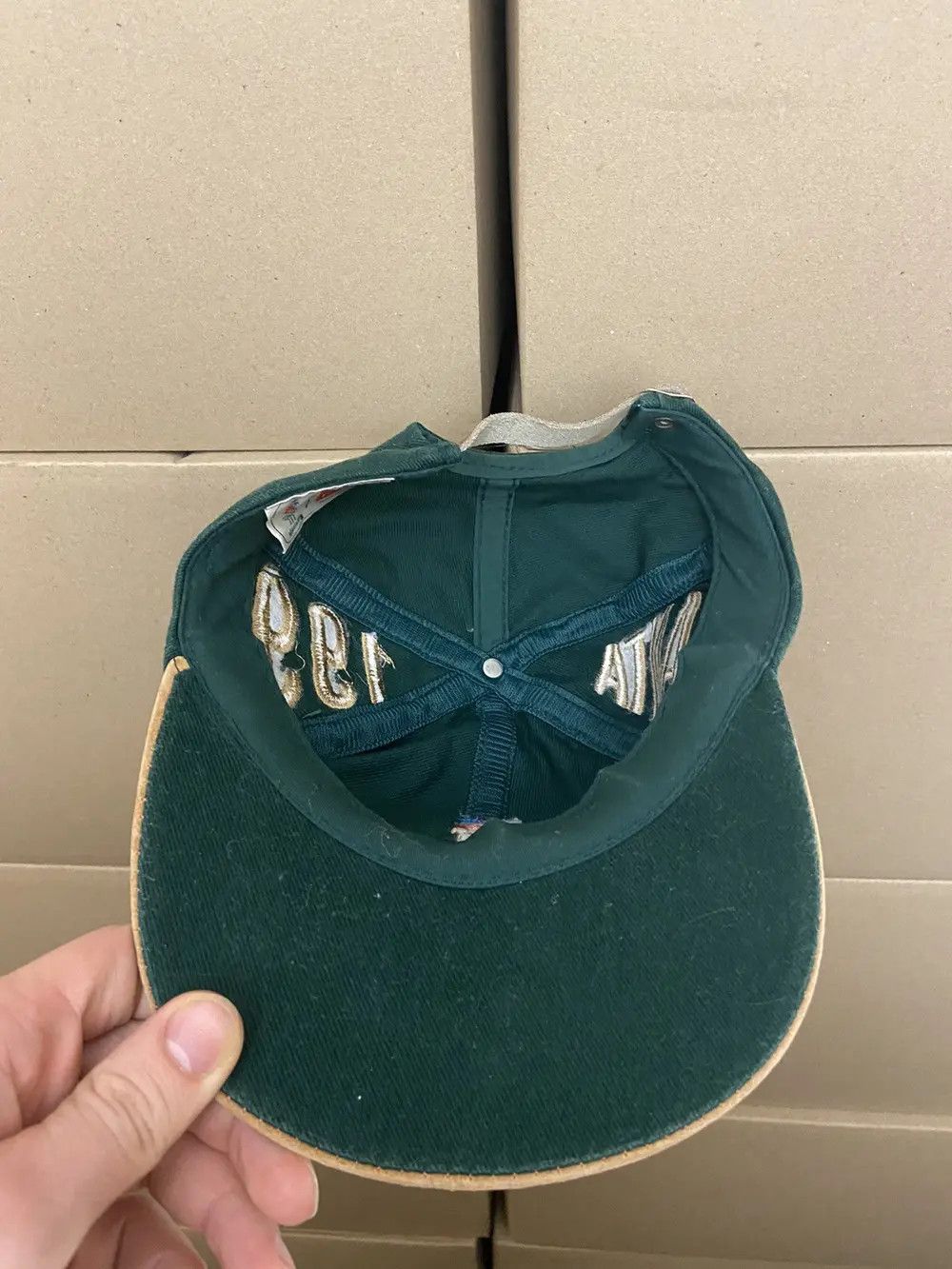 USA Olympics 🦅VINTAGE 1996 ATLANTA OLYMPIC Y2K CAP DAD HAT USA AMERICA Size ONE SIZE - 12 Thumbnail