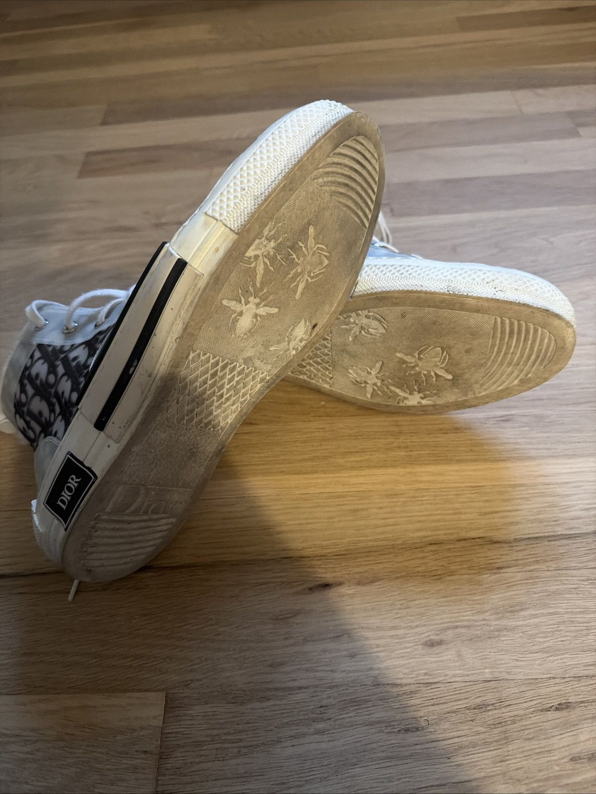 Dior Dior B23 High Top Sneaker Size US 10.5 / EU 43-44 - 4 Thumbnail