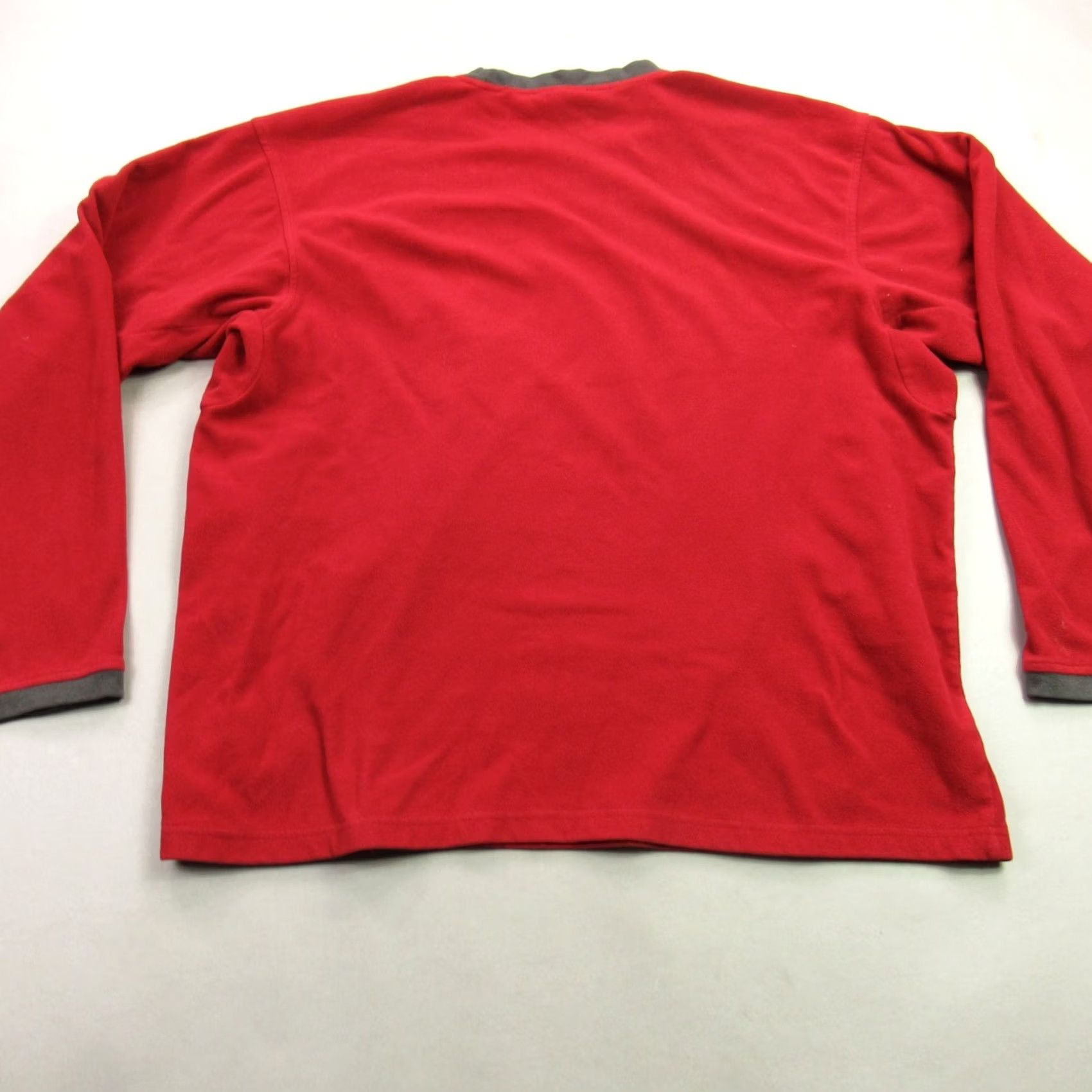 The North Face The North Face Shirt Mens XL Long Sleeve Crew Neck Casual Pullover Red Size US XL / EU 56 / 4 - 5 Thumbnail