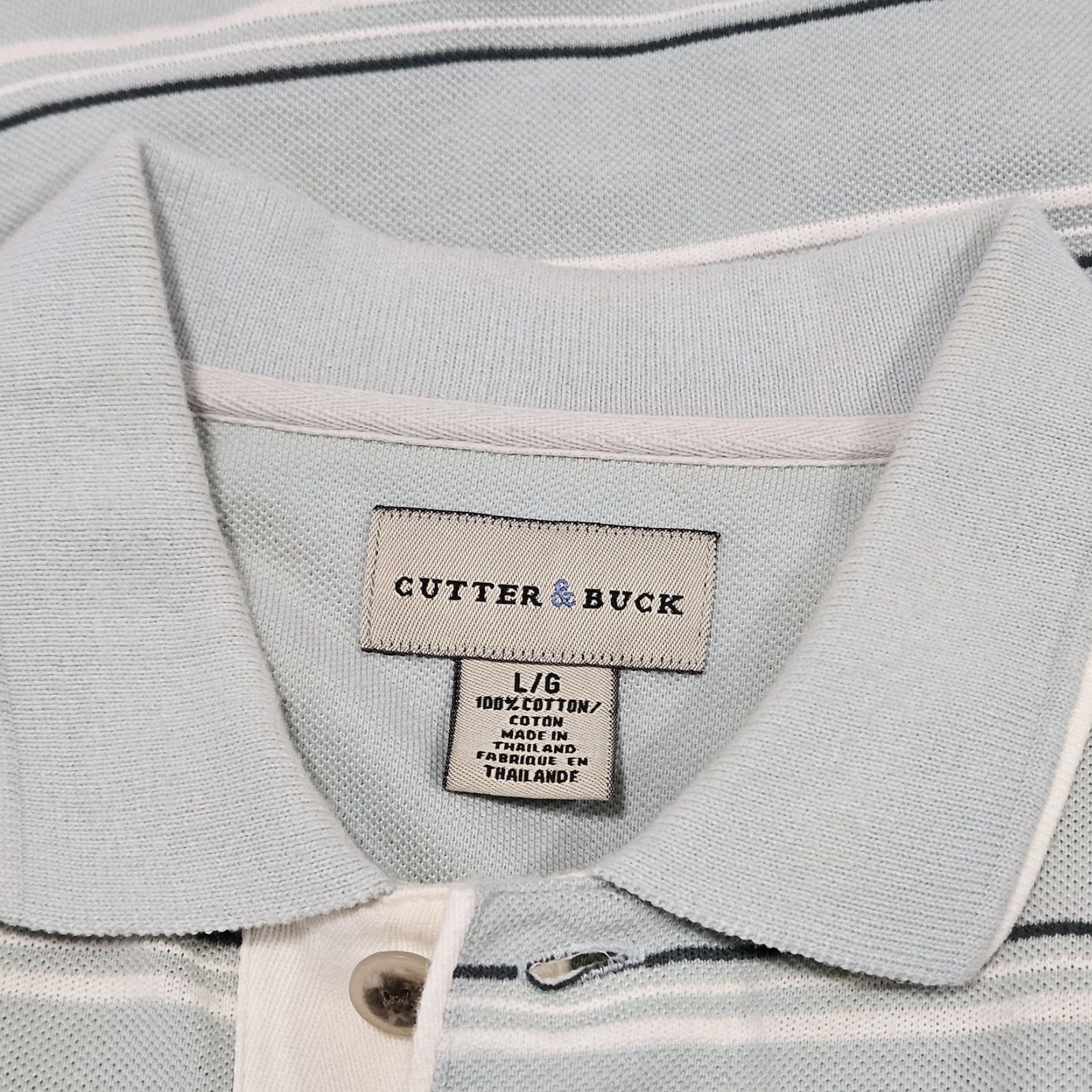 Cutter & Buck Cutter & Buck Four Seasons Resort Hualalai Blue Short Sleeve Polo L Casual Shirt Men Size US L / EU 52-54 / 3 - 4 Thumbnail