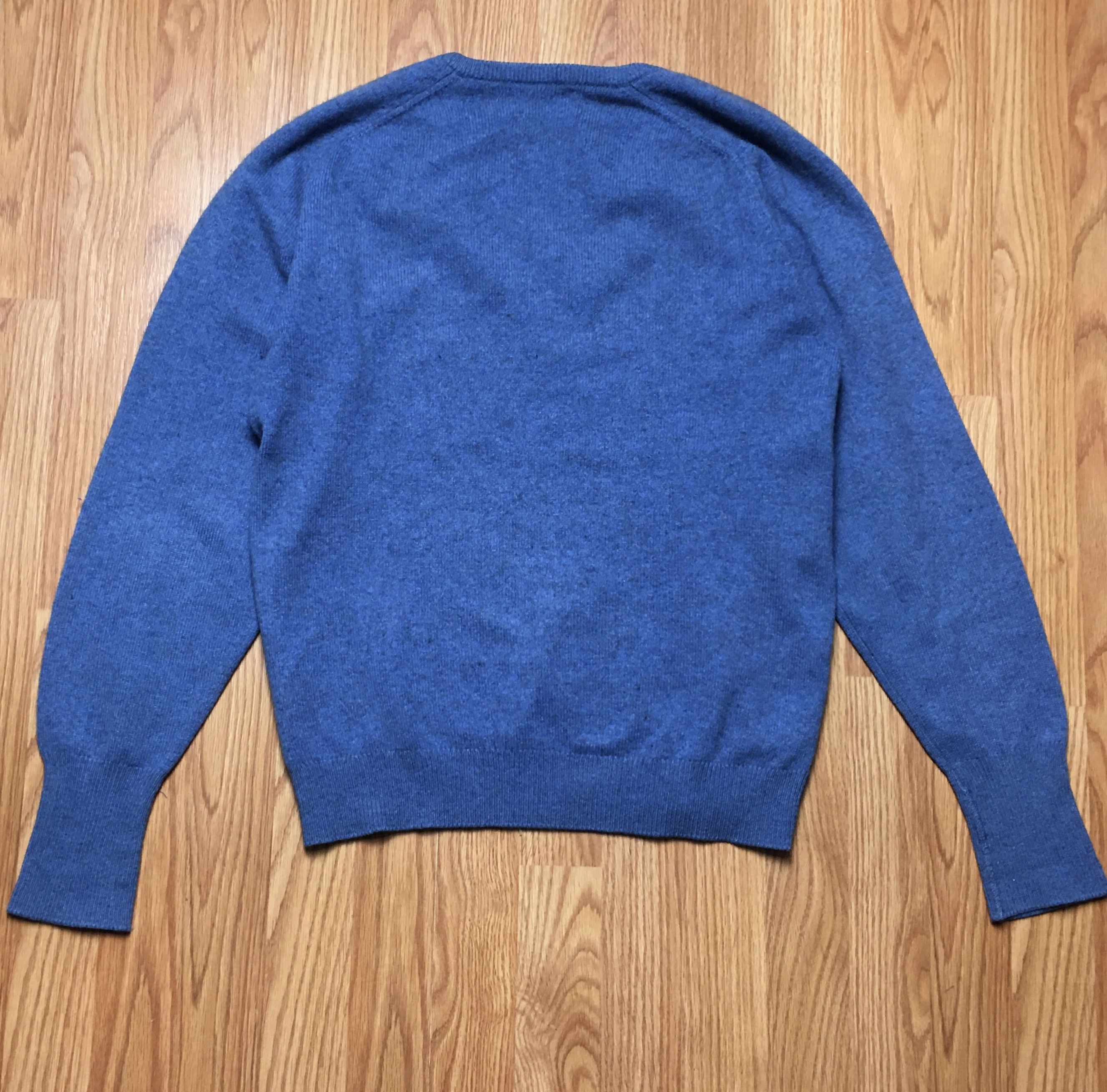 Pringle Of Scotland Pringle of Scotland Cashmere Blue Jumper Sweater Size 102cm Size US M / EU 48-50 / 2 - 2 Thumbnail