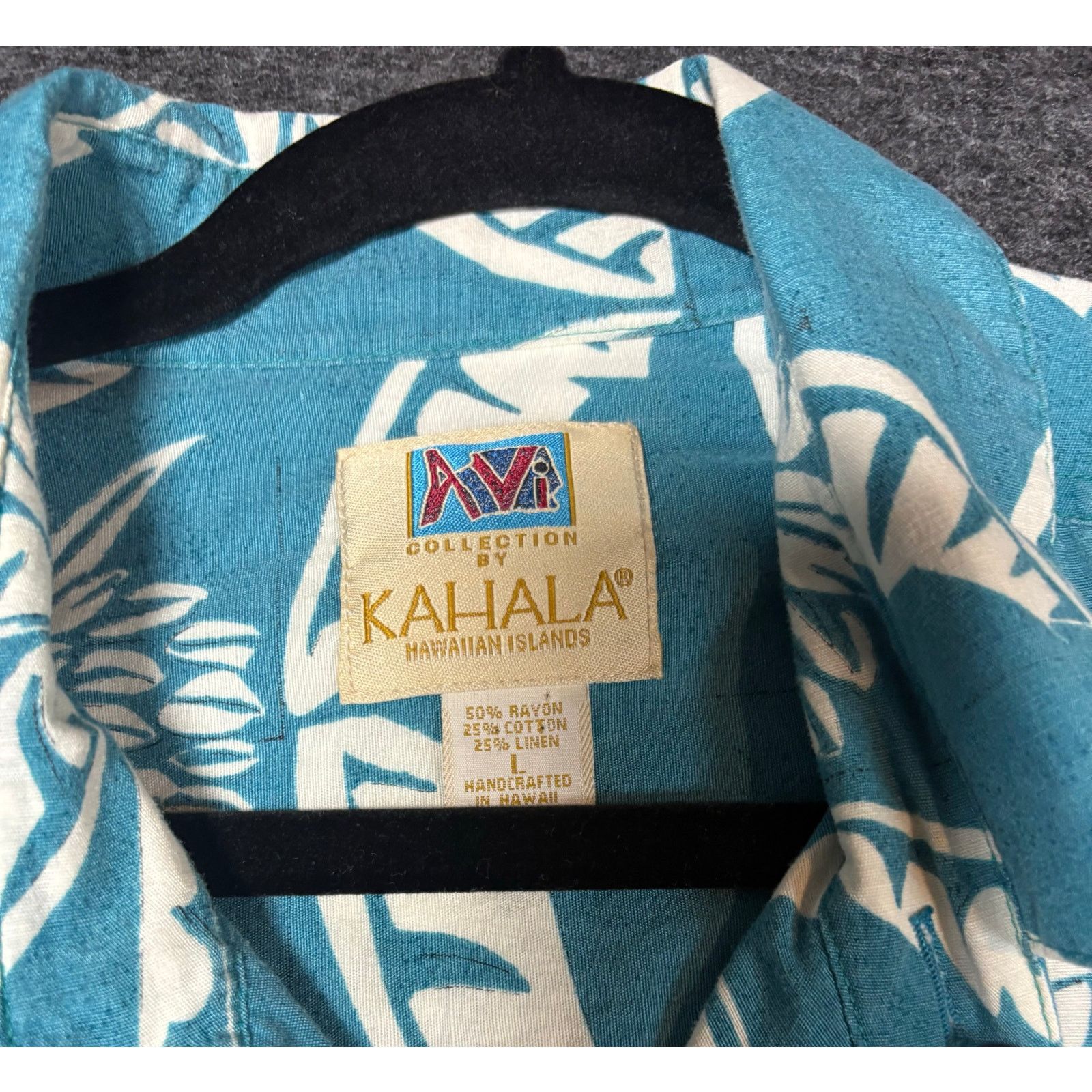 Kahala Kahala Hawaiian Shirt Men’s Large Aloha Made in Hawaii #0475 Size US L / EU 52-54 / 3 - 3 Thumbnail