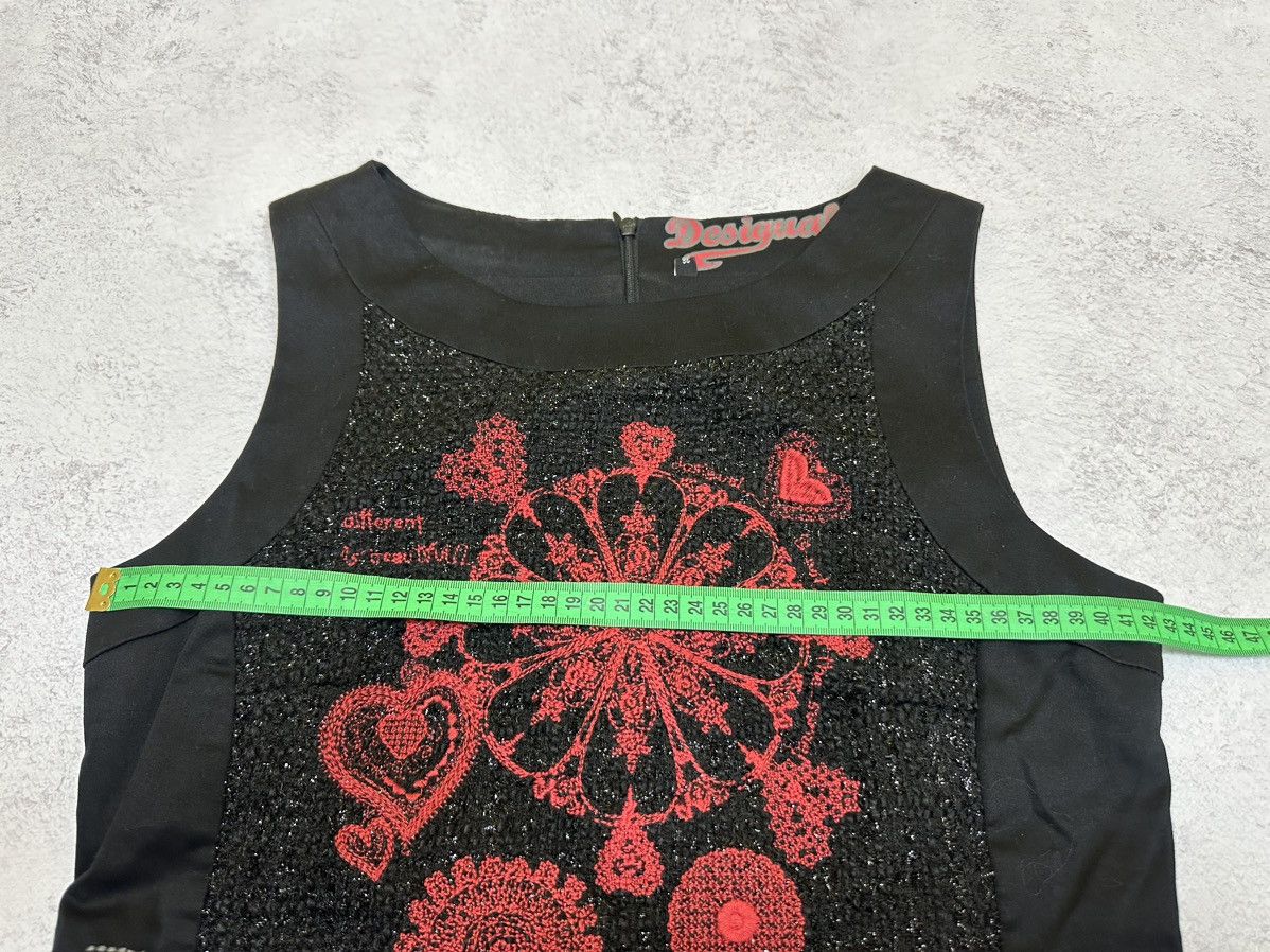 Designer × Desigual Dress Desigual Crazy Flowers size 38 Size XS / US 0-2 / IT 36-38 - 10 Thumbnail