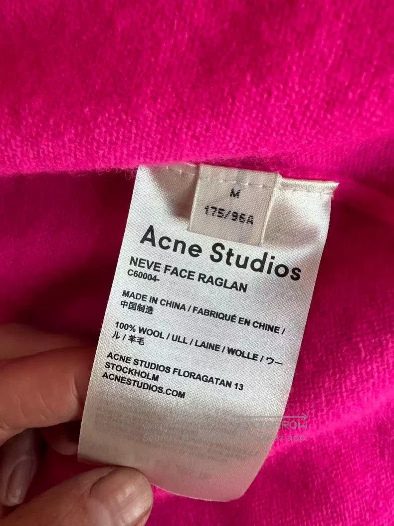 Acne Studios Acne Studios Knit Cardigan Pink Size US M / EU 48-50 / 2 - 3 Thumbnail
