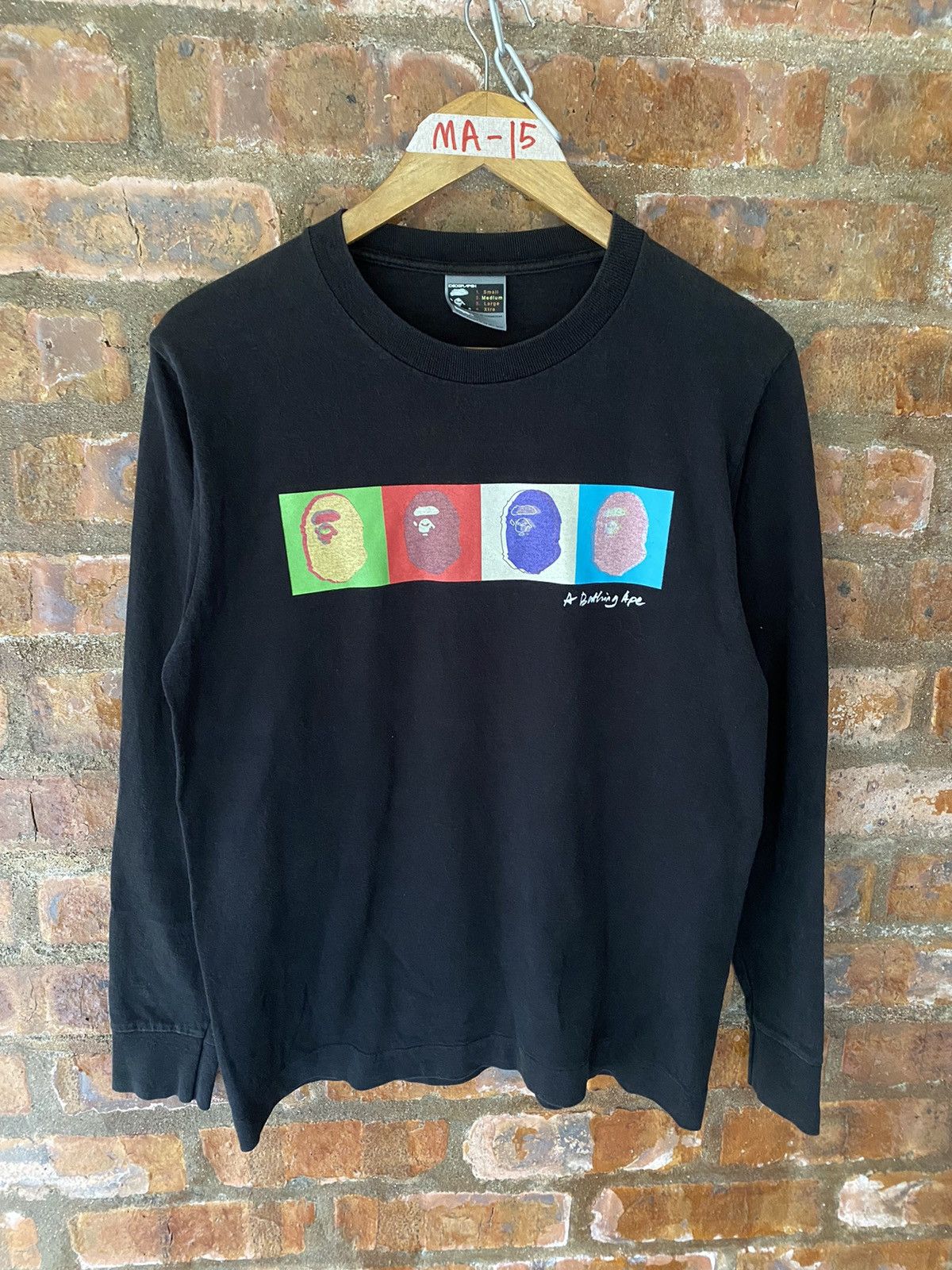 Bape 2001 Bape Andy Warhol pop art parody Size US M / EU 48-50 / 2 - 2 Thumbnail