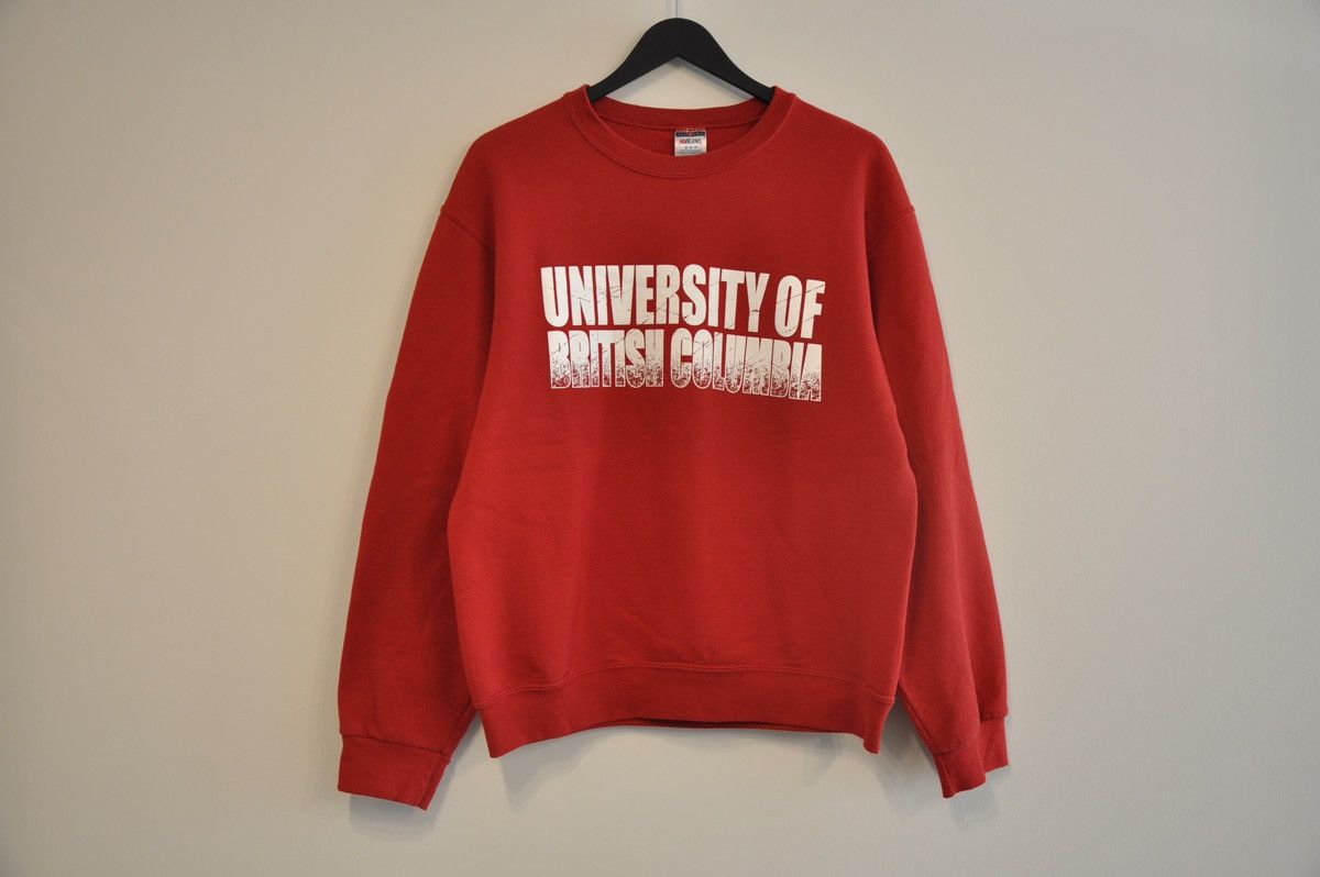 Jerzees × Vintage Vintage Red UBC Crewneck Size US M / EU 48-50 / 2 - 1 Thumbnail
