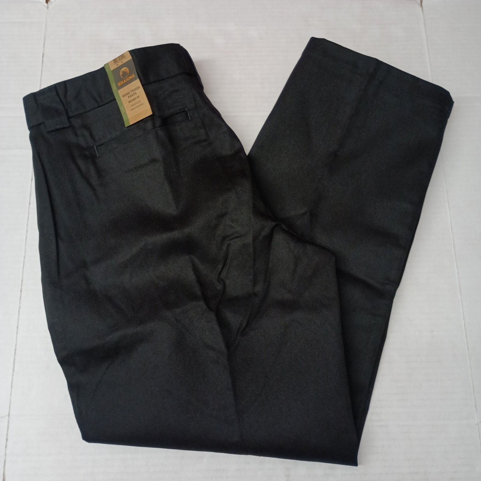 Other Brahma Men's Work Tough Pants Size 42x32 Black Relaxed Fit Size US 42 / EU 58 - 1 Thumbnail
