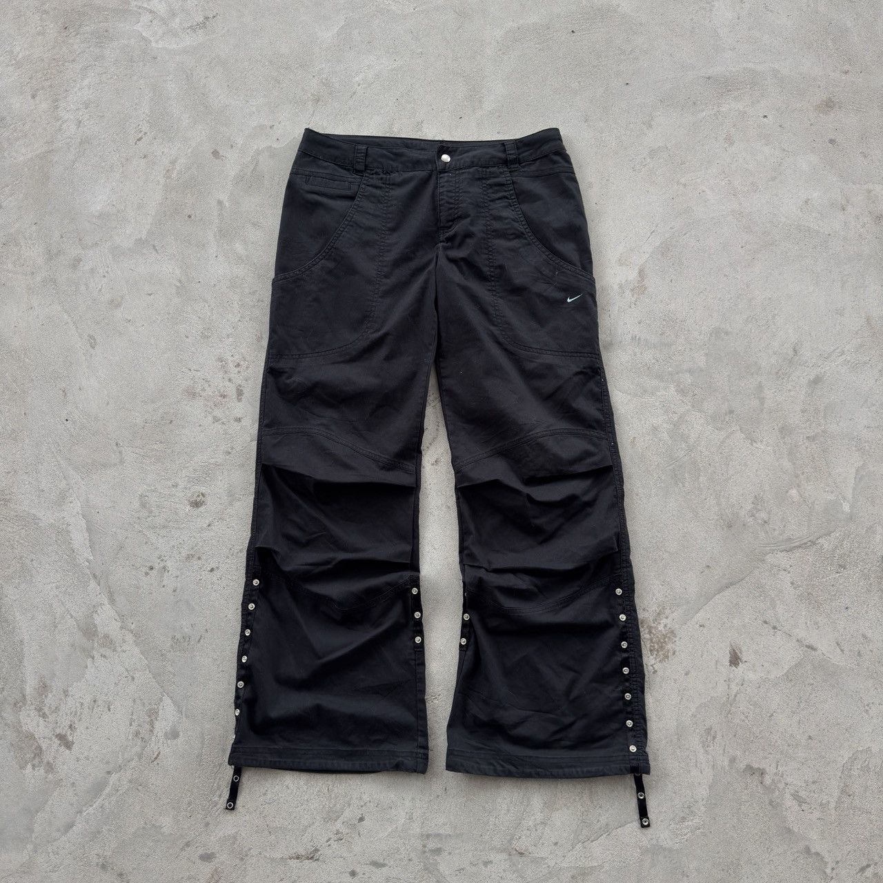 Nike Vintage Nike Parachute Nylon Baggy Track Pants Size 32" / US 10 / IT 46 - 1 Thumbnail