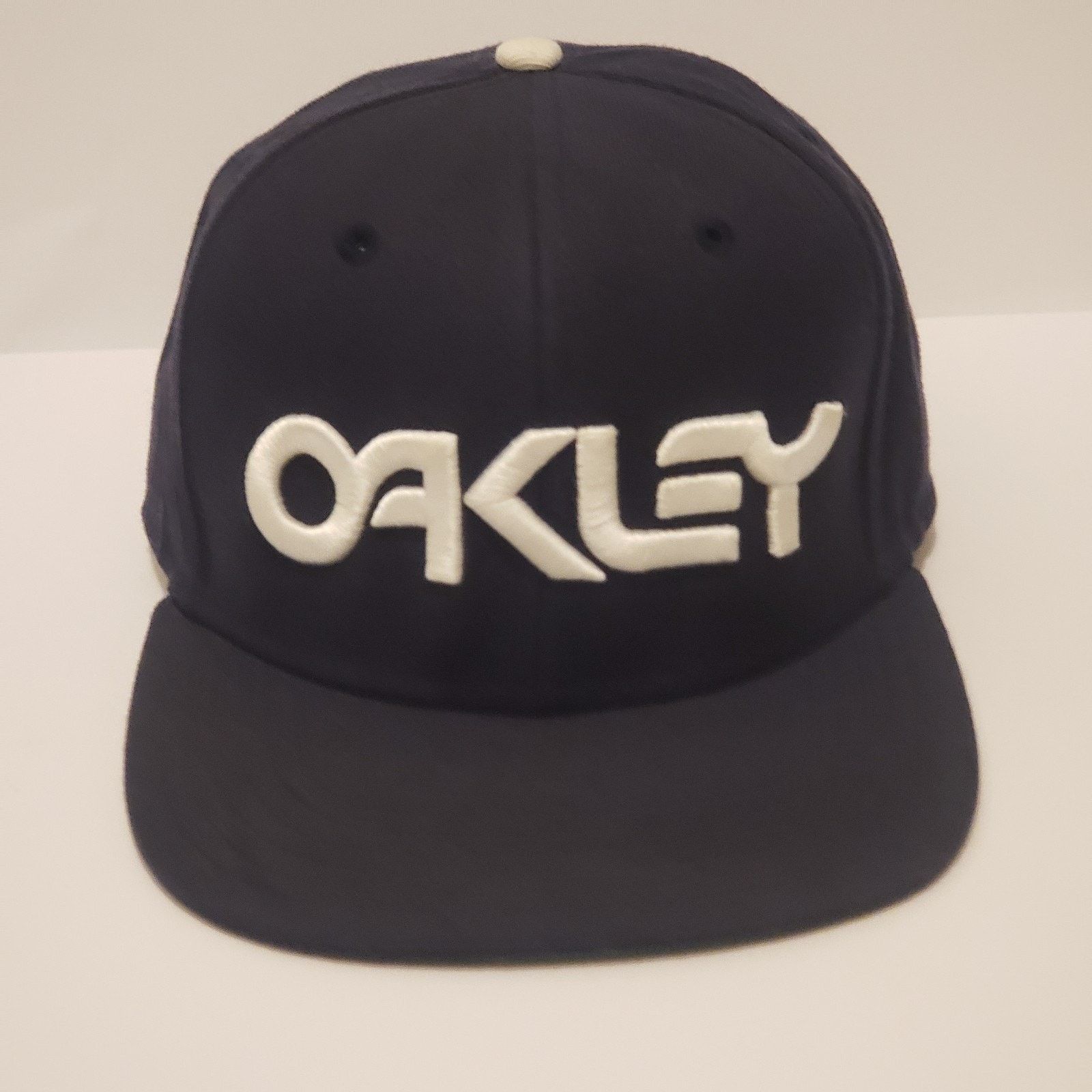 Oakley Oakley Mark II Team Navy Embroidered Snapback Cap #A57C Size ONE SIZE - 1 Thumbnail