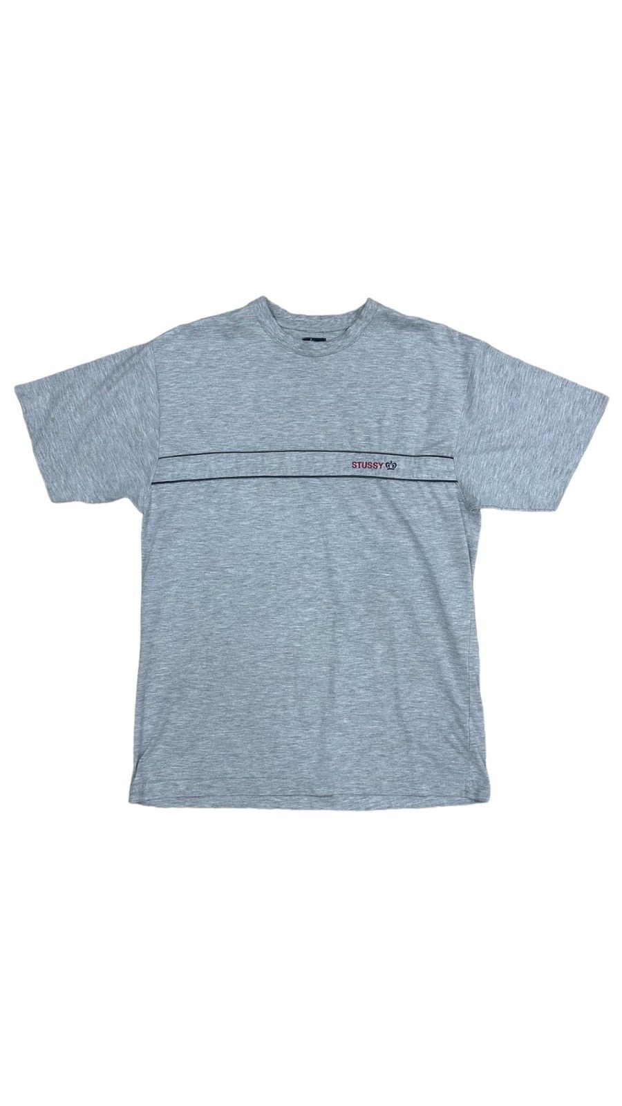 Stussy × Vintage Vintage Stussy Crown Basic Tee Size US L / EU 52-54 / 3 - 1 Thumbnail