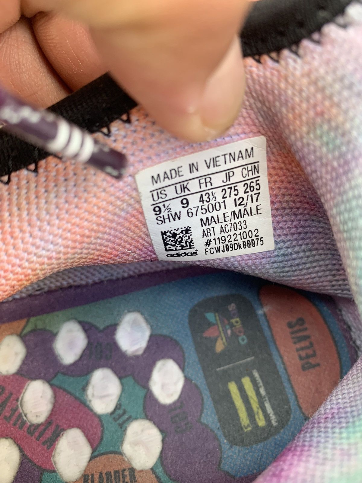 Adidas × Pharrell PHAREL X ADIDAS NMD HU HOLI EQUALITY Size US 9.5 / EU 42-43 - 3 Thumbnail