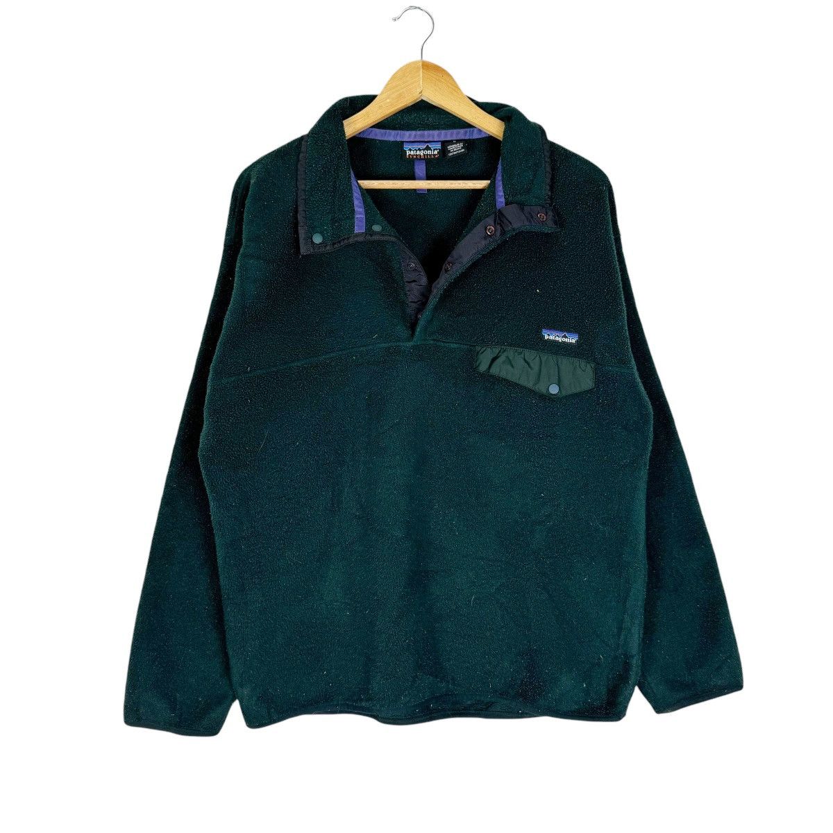 Patagonia ❄️PATAGONIA SYNCHILLA SNAP BUTTON FLEECE SWEATER Size US L / EU 52-54 / 3 - 1 Thumbnail