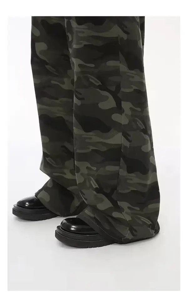 Japanese Brand Chiharu x Aoba Camo Green Pant Size US 28 / EU 44 - 4 Thumbnail