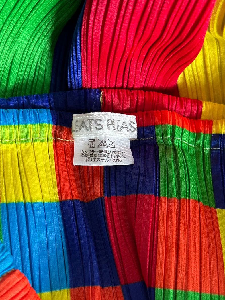 Issey Miyake Issey Miyake Double-layer rainbow pleated skirt Size 26" / US 2 / IT 38 - 3 Thumbnail
