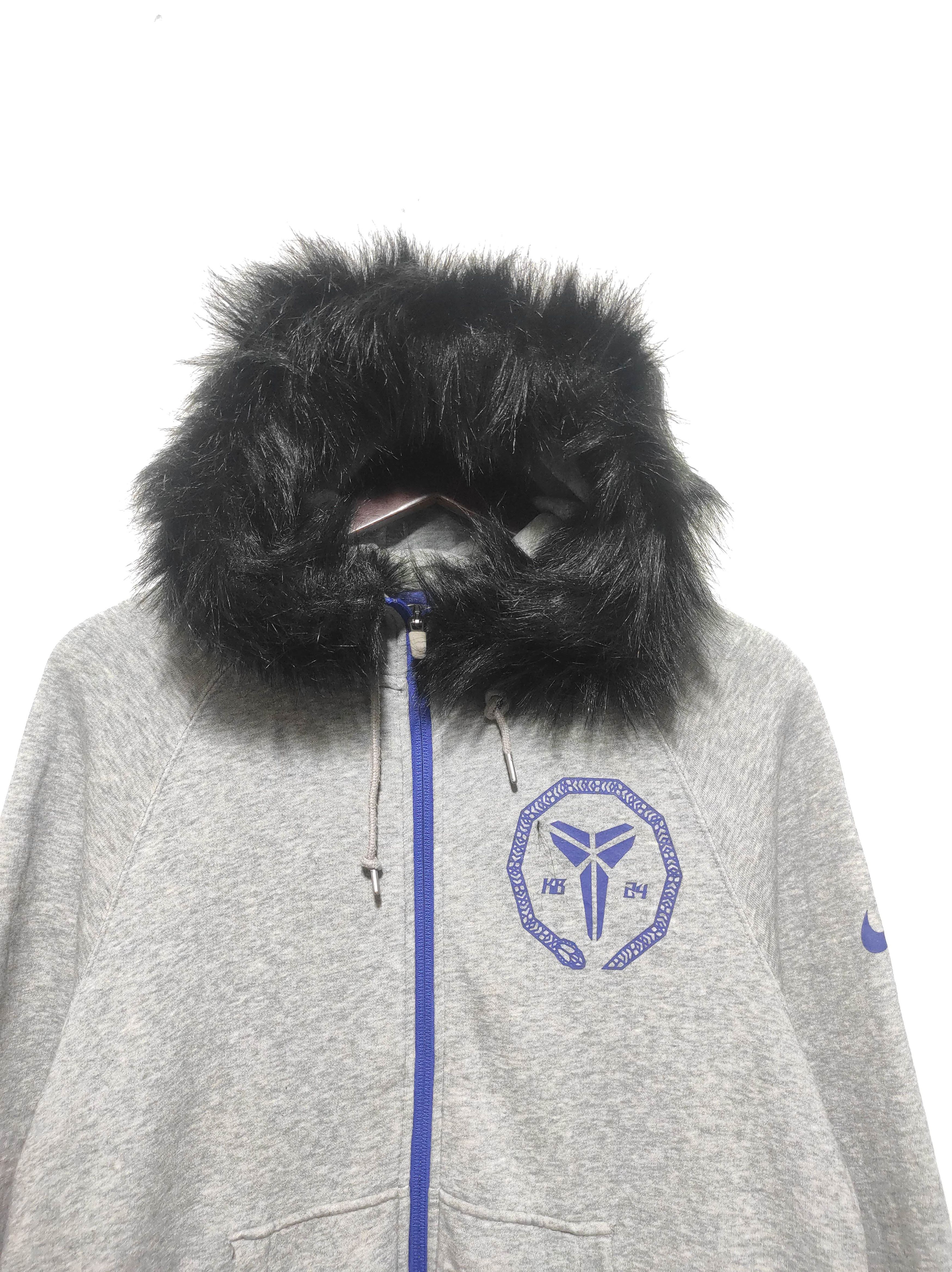 Nike Nike Kobe Bryant Zip Fur Hoodie Ifsixwasnine Lgb Style Size US S / EU 44-46 / 1 - 4 Thumbnail
