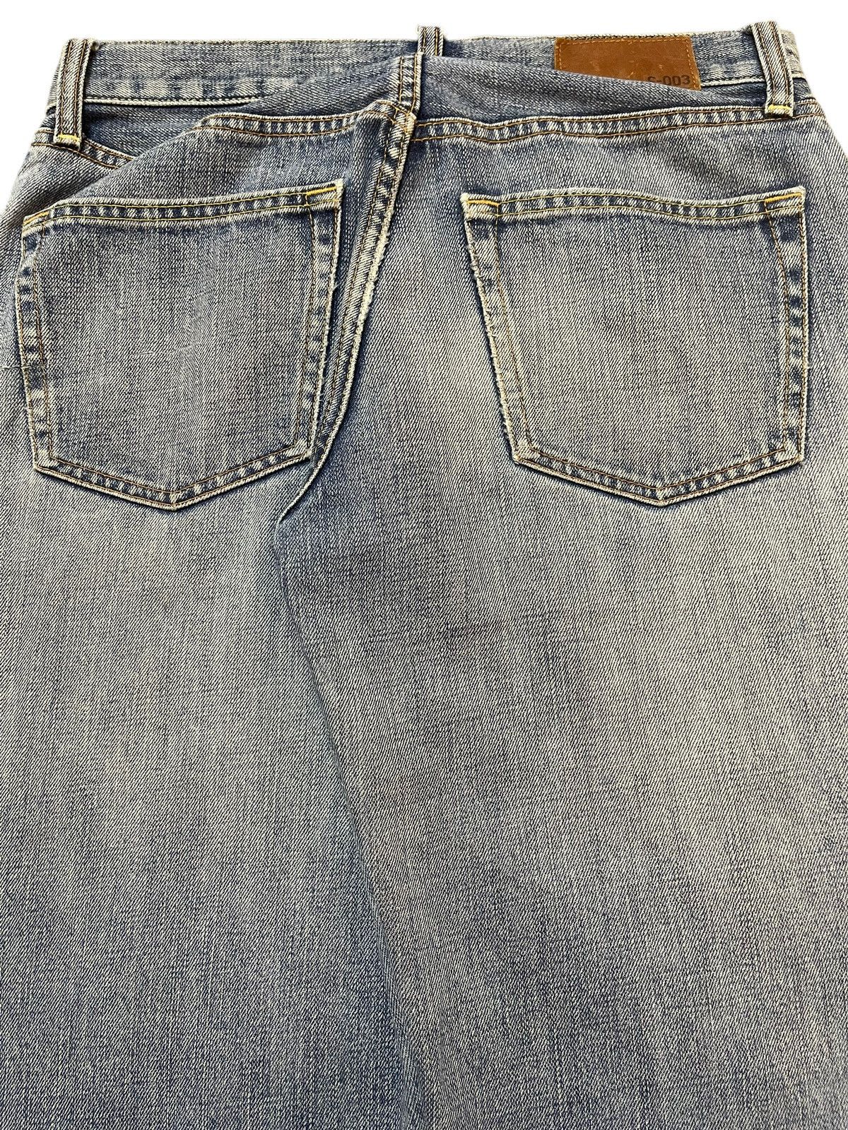 Uniqlo Vintage Japanese Uniqlo Faded Wash Distress Baggy Jeans Size US 29 - 6 Thumbnail