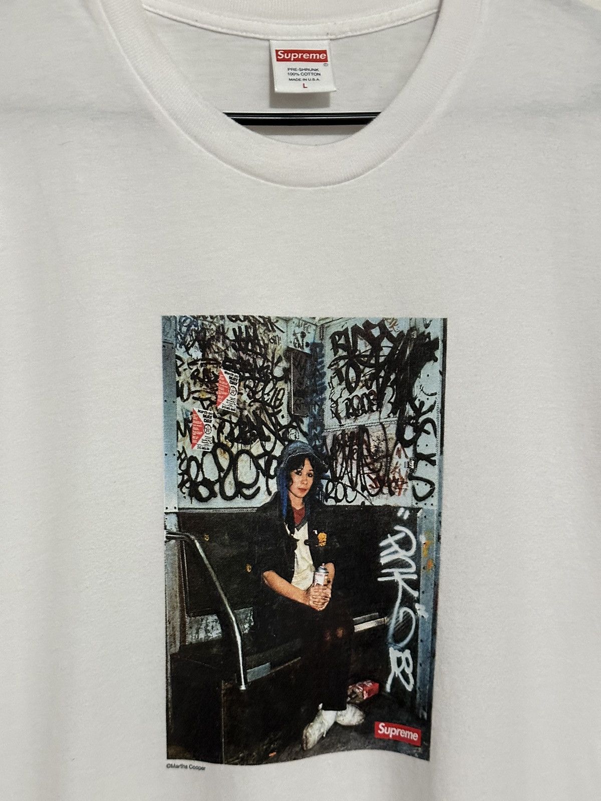 Supreme Supreme Lady Pink Tee Size US L / EU 52-54 / 3 - 2 Thumbnail