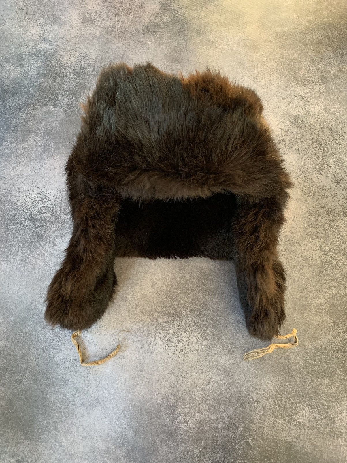 Vintage Vintage 90s Alt Ushanka Fuzzy Trapper Fur Winter Hat Size ONE SIZE - 2 Thumbnail