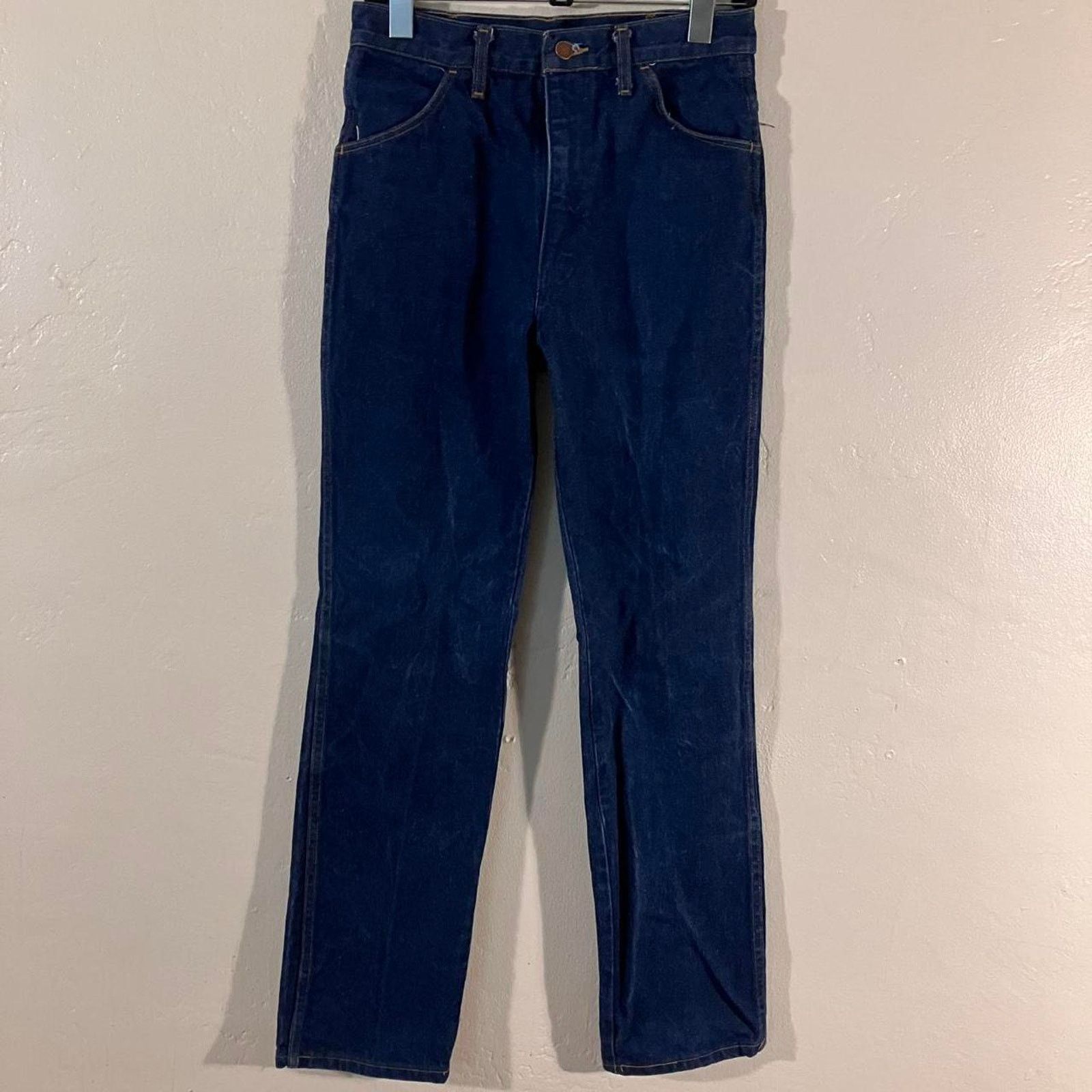 Rustler × Vintage Vintage 80s Rustler Yellow Tab Denim Western Cowboy Jeans Size US 30 / EU 46 - 1 Thumbnail