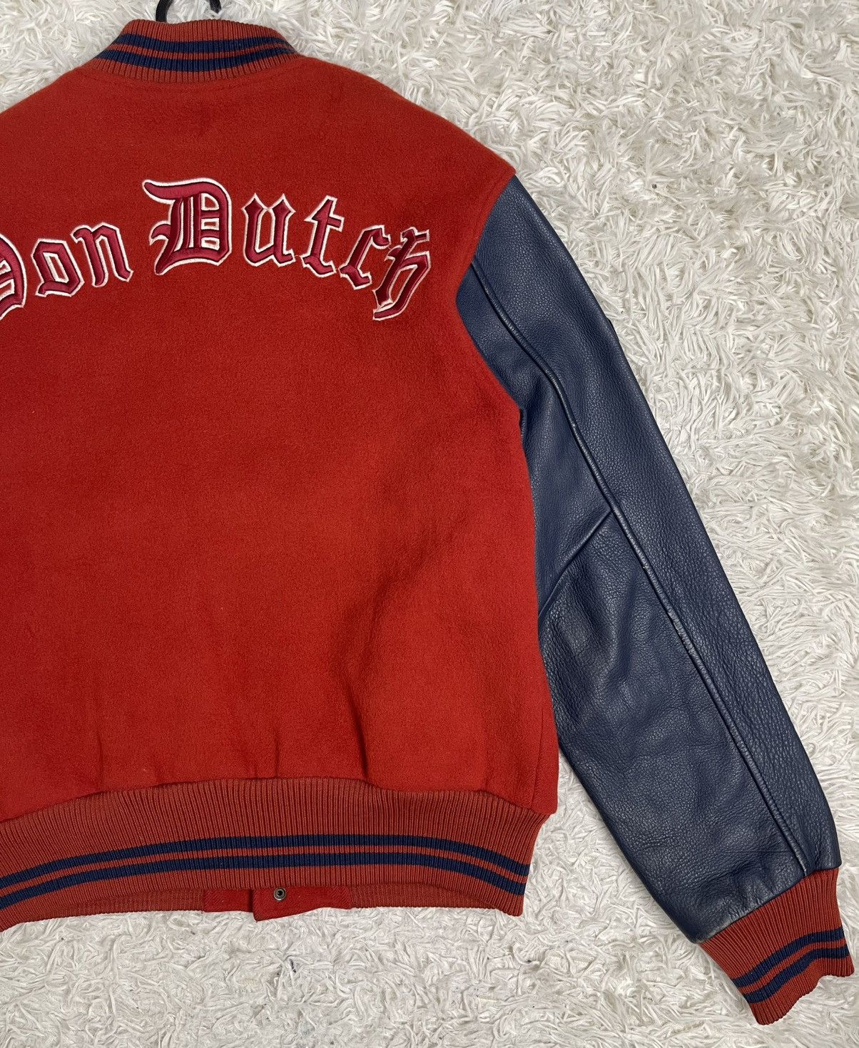 Von Dutch Von Dutch Lambskin/wool Varsity Jacket embroidery Size US XL / EU 56 / 4 - 8 Thumbnail