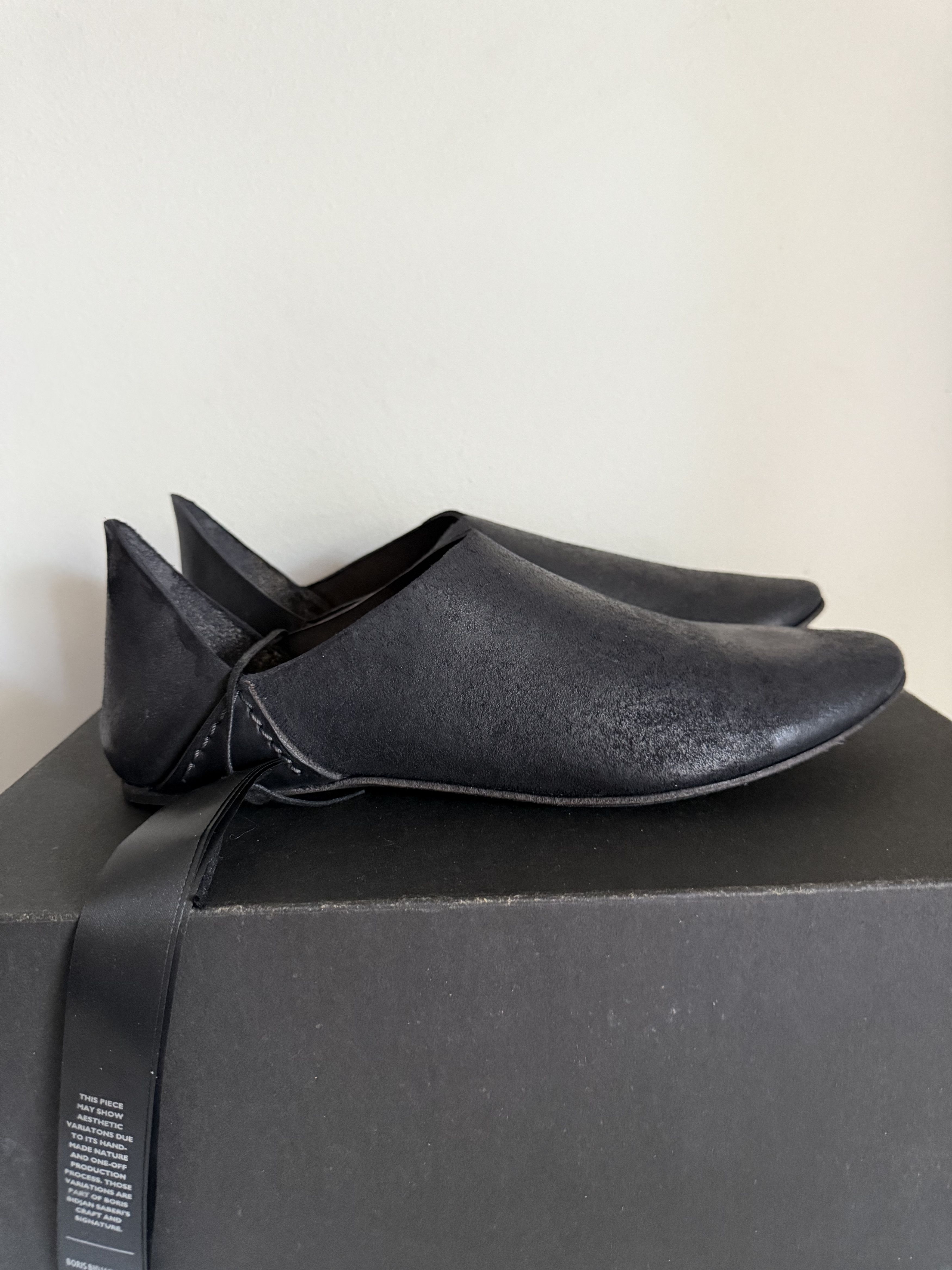 Boris Bidjan Saberi BBS Culatta Horse Leather Slipper Size US 9 / EU 42 - 1 Thumbnail