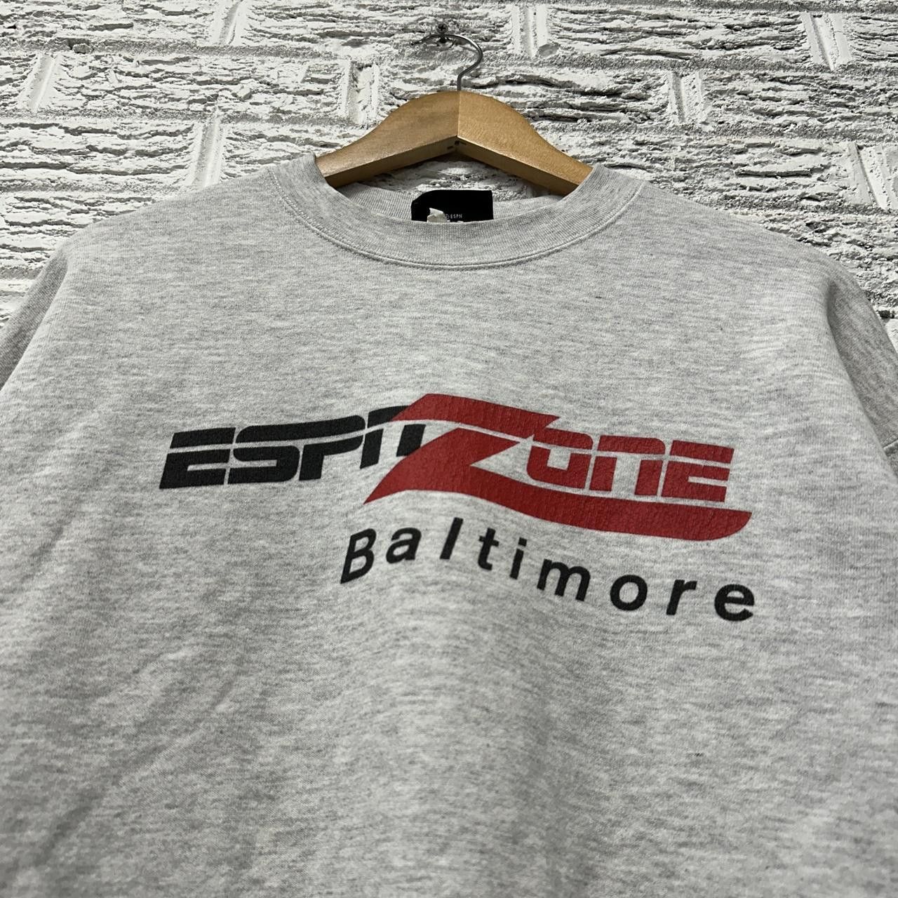 Vintage Vintage ESPN Zone Baltimore Sweatshirt Large Size US L / EU 52-54 / 3 - 2 Thumbnail
