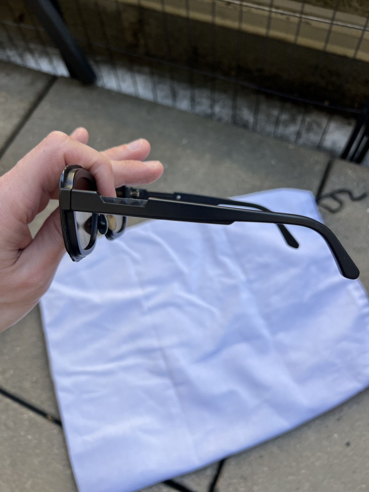 Kuboraum Kuboraum Maske Z8 Black Sunglasses Size ONE SIZE - 12 Thumbnail