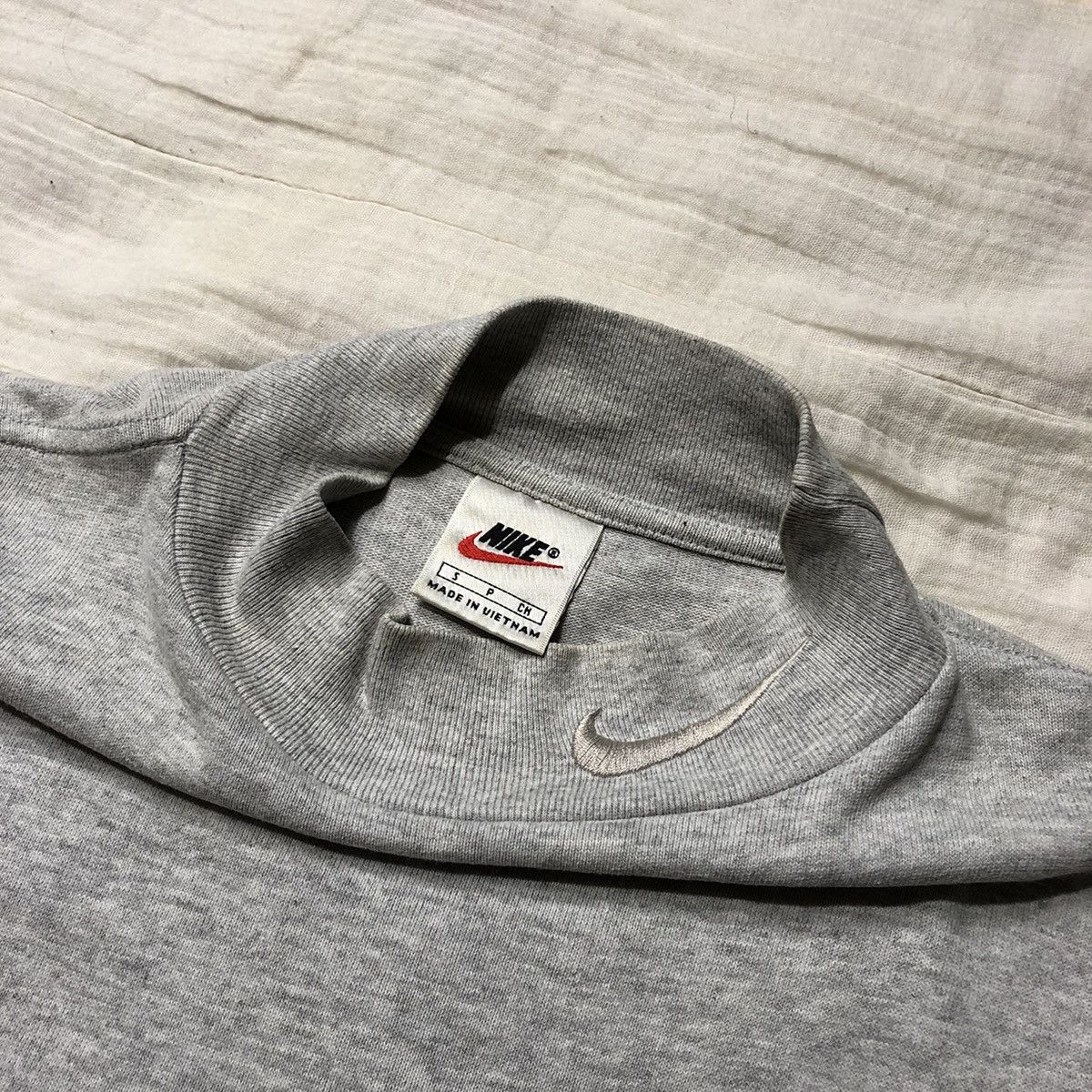 Nike Vintage Nike 90s Turtle Neck Shirt Size US M / EU 48-50 / 2 - 1 Thumbnail