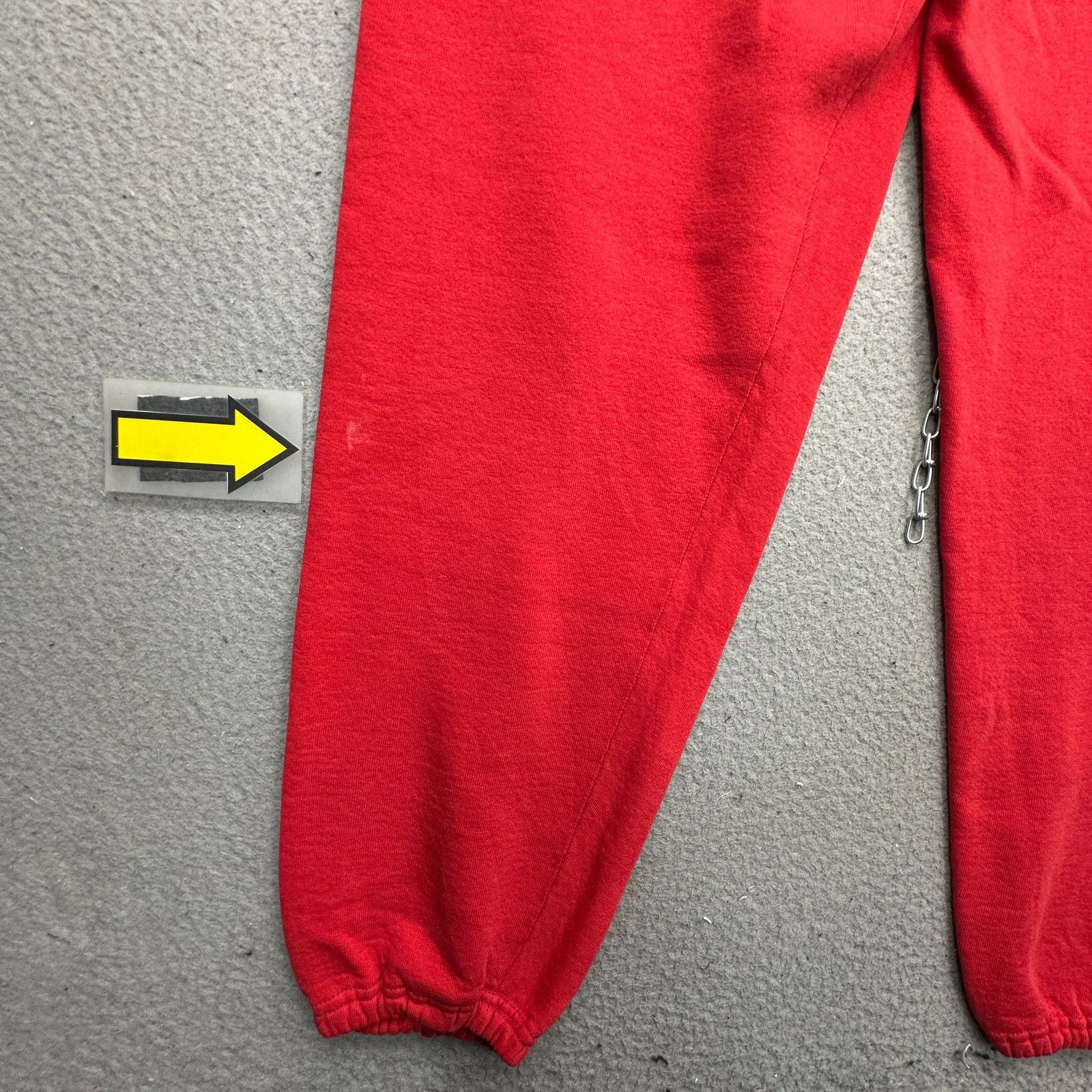 Russell Athletic Vintage Russell Athletic Red Joggers Mens Medium Sweatpants Size US 34 / EU 50 - 4 Thumbnail
