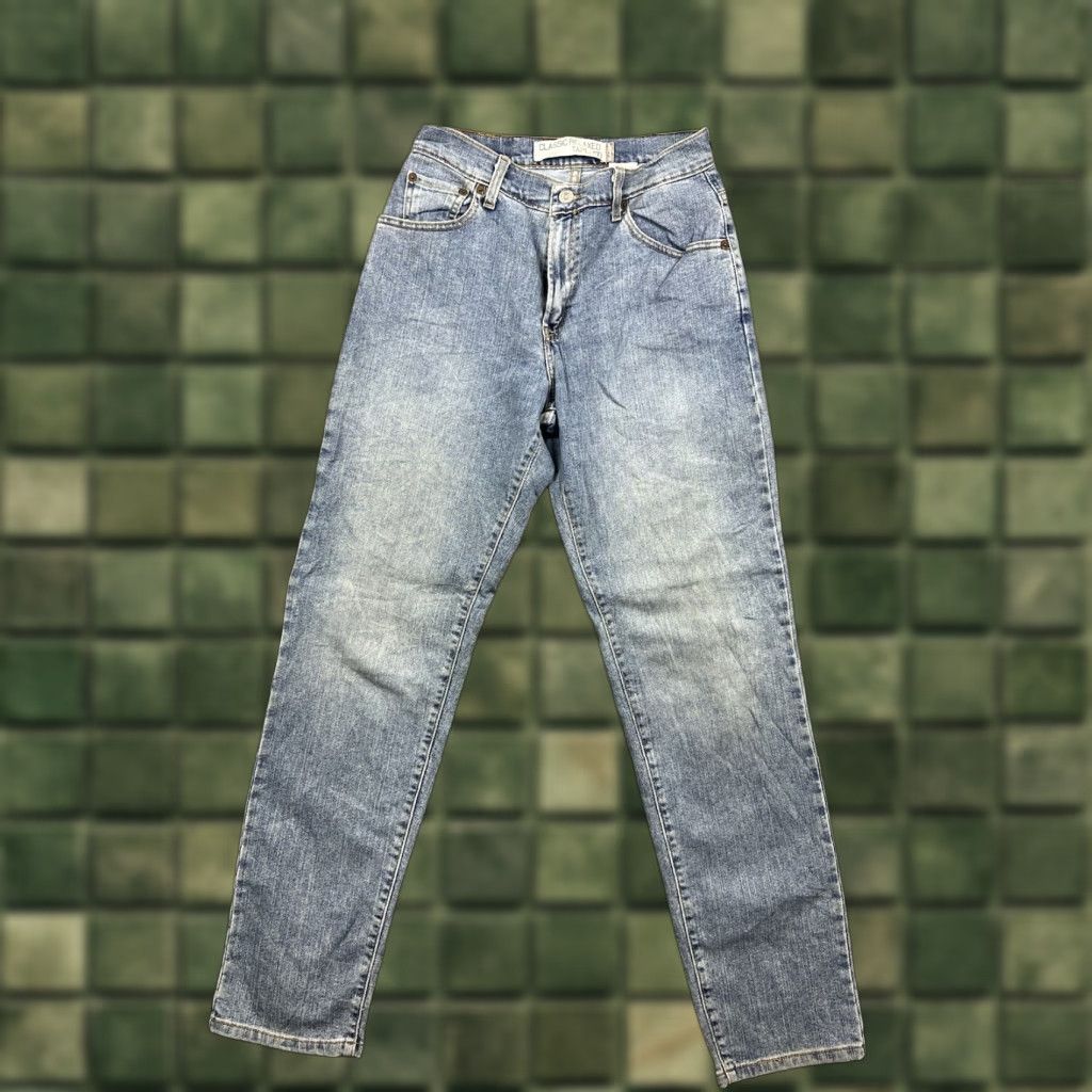 Levi's VINTAGE Levi's 550 Jeans Women's Relaxed Tapered Blue Denim Size 6 Regular 29in Inseam 5-Pocket 90s Style Size 28" / US 6 / IT 42 - 1 Thumbnail