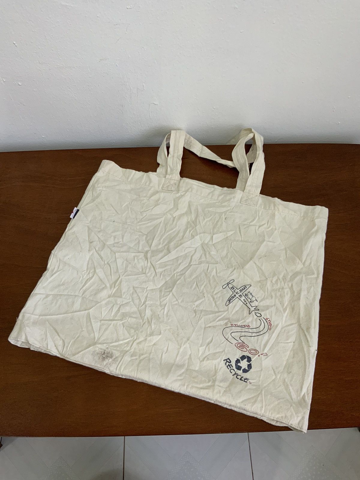 Studio D'Artisan Studio D’Artisan Japan Blue Jeans Japan Tote Bag Size ONE SIZE - 11 Thumbnail
