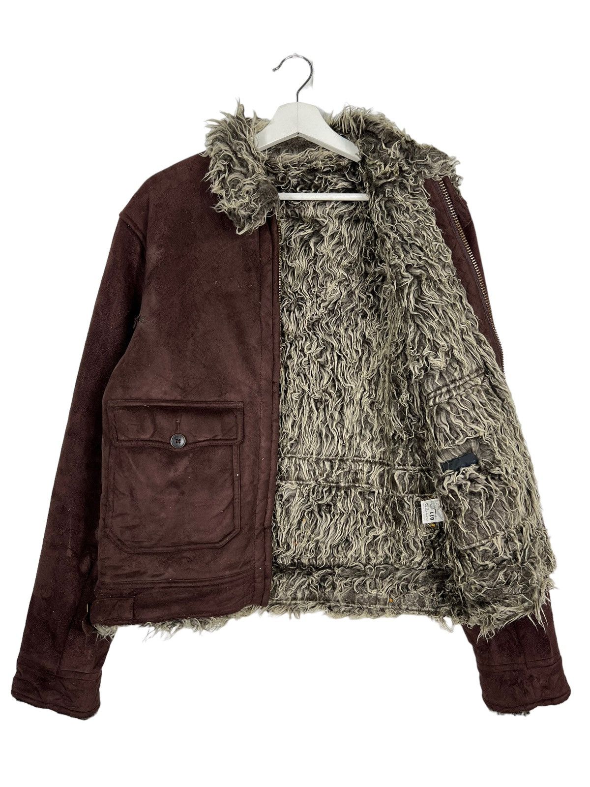 Beams Plus 🔥 BEAMS MOLESKIN FAUX FUR JACKET Size US M / EU 48-50 / 2 - 1 Thumbnail