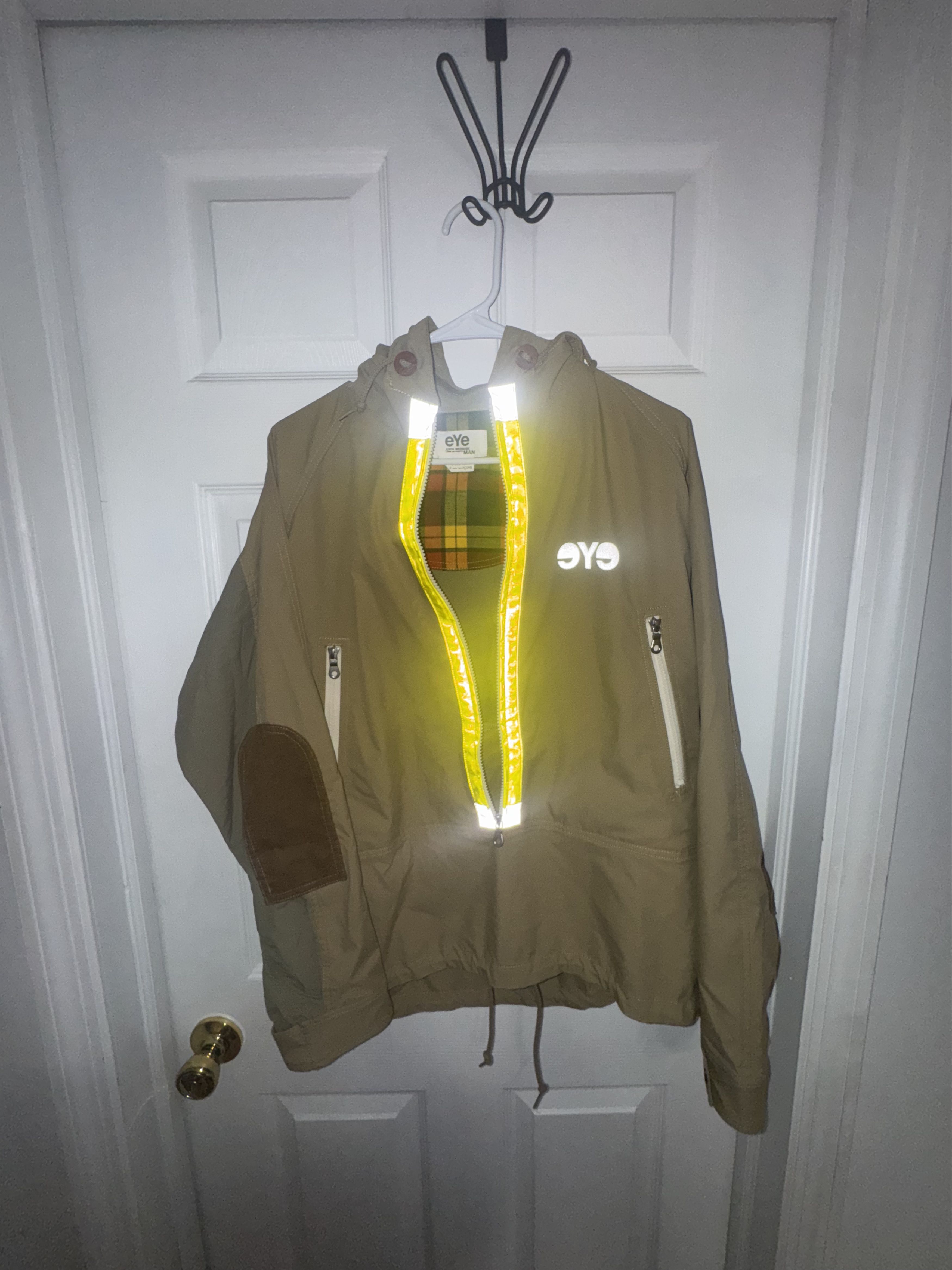 Junya Watanabe Junya Watanabe MAN eYe CDG Reflective Anorak Jacket Size US M / EU 48-50 / 2 - 2 Thumbnail