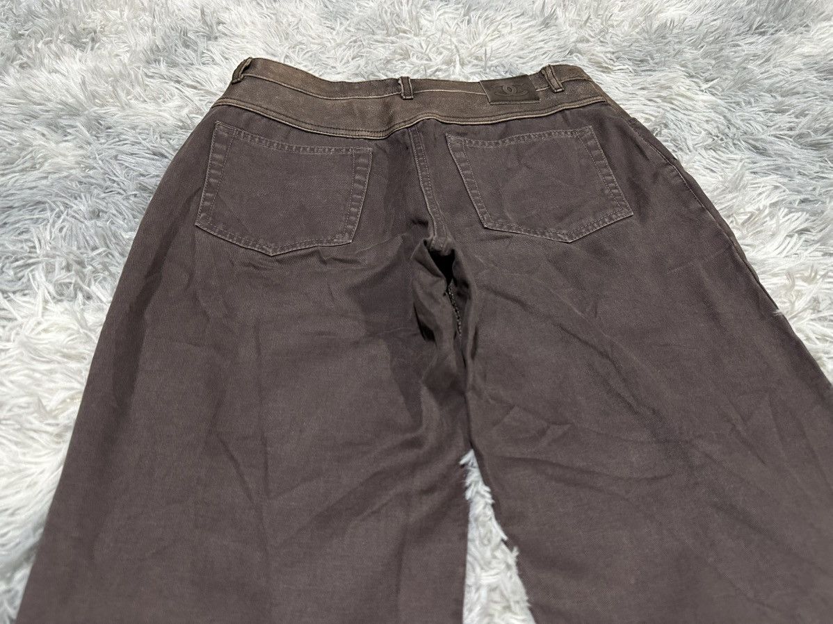 Chanel 🔥Archived Aw02 Chanel Hybrid Leather Denim Western Bootcut Size US 28 / EU 44 - 2 Thumbnail