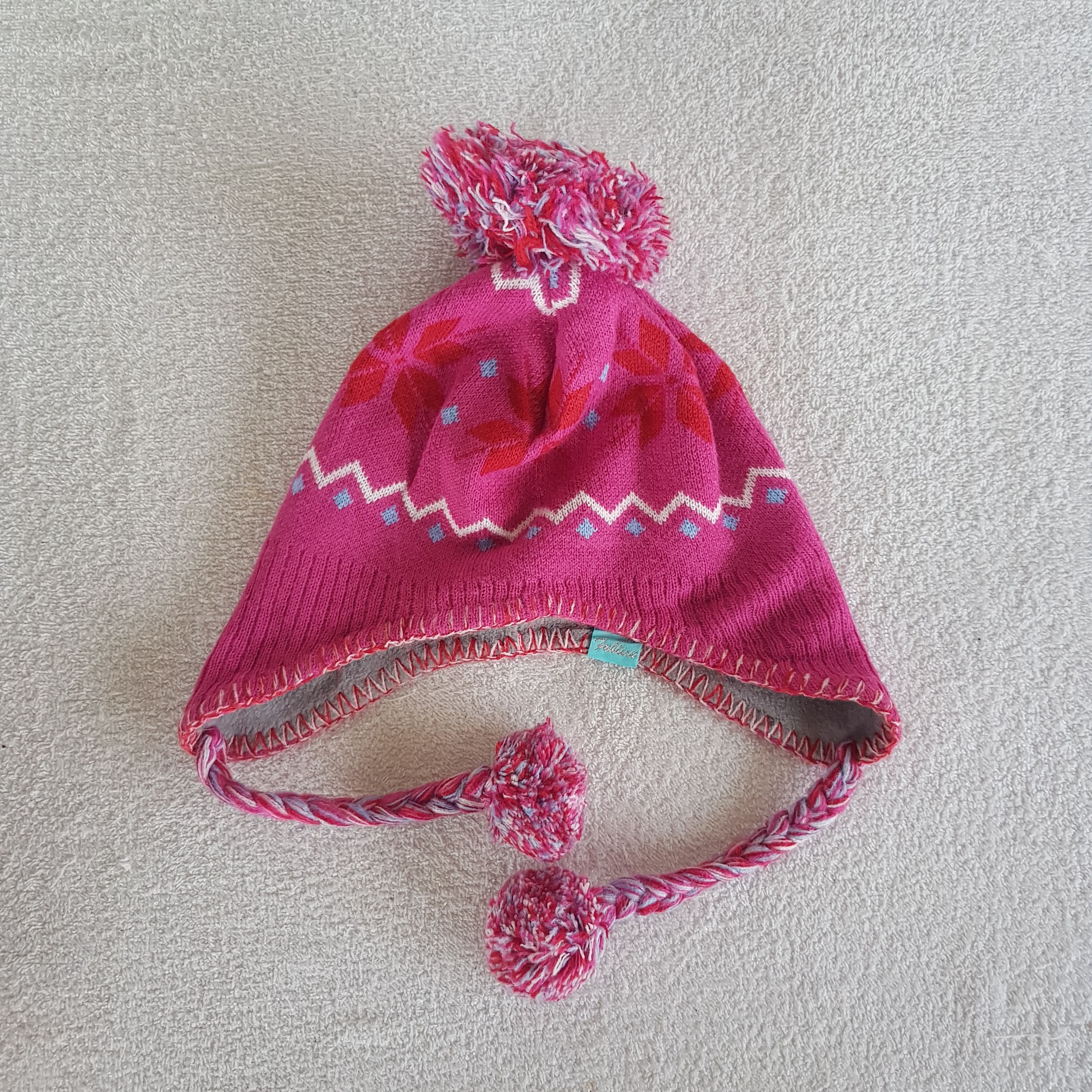 Japanese Brand Vintage Fables Earflap Beanie Pom Pom Snow Caps Ski Hats. Size ONE SIZE - 6 Thumbnail