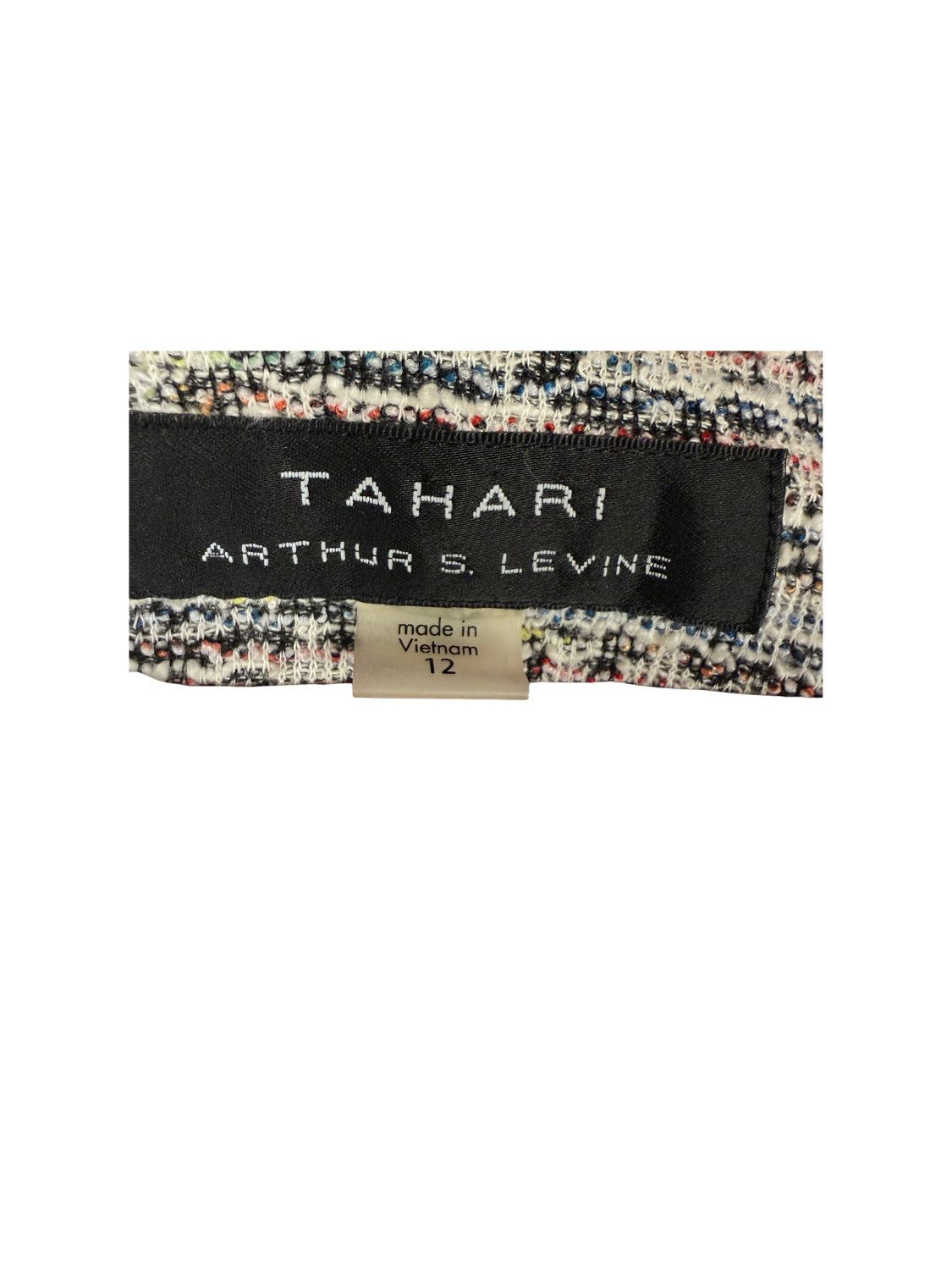 Elie Tahari Tahari Blazer Textured Neutral Jacket Business Casual Office Size L / US 10 / IT 46 - 7 Thumbnail