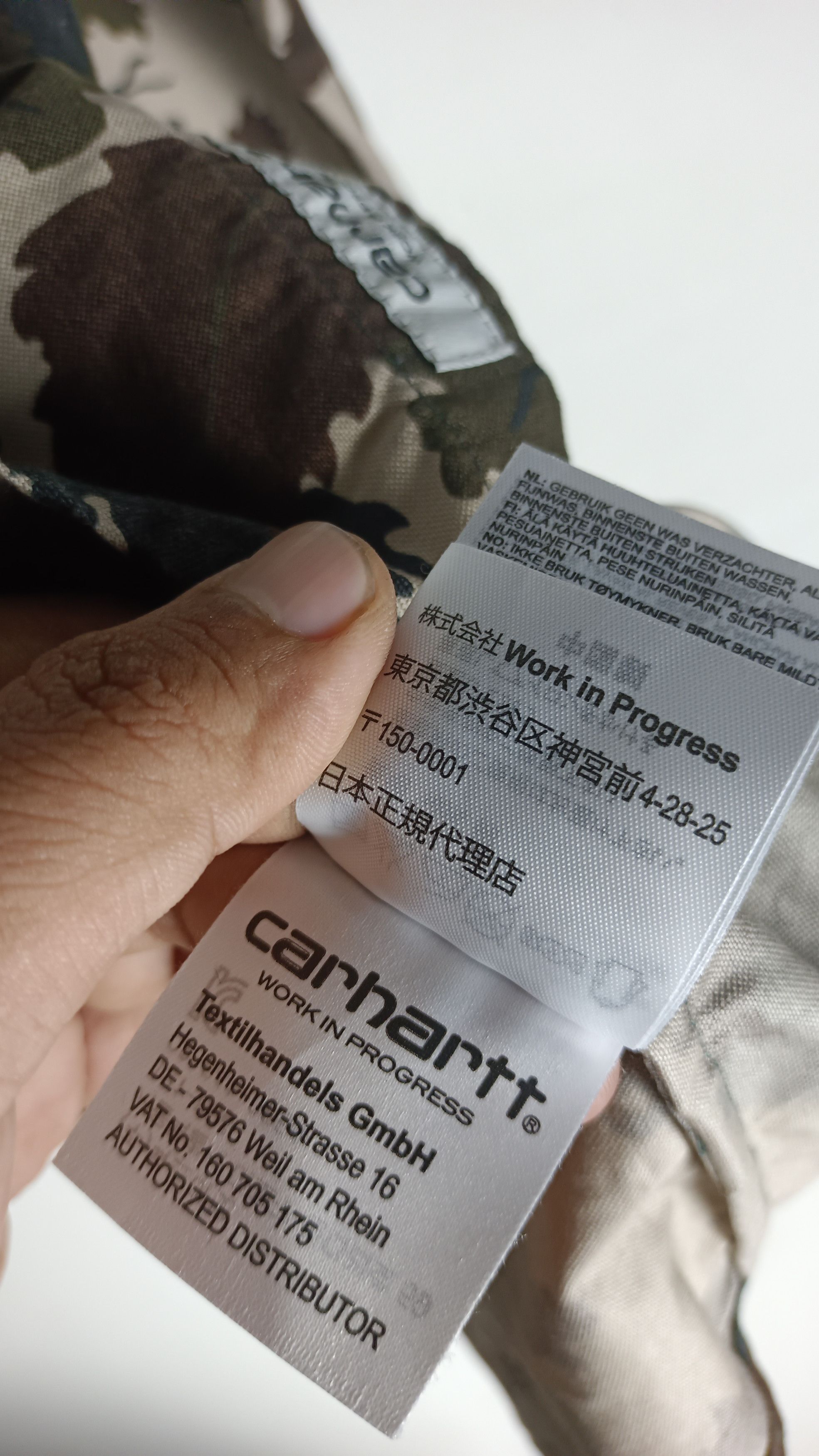 Carhartt Carhatt Work In Progress Camo Size US S / EU 44-46 / 1 - 10 Thumbnail