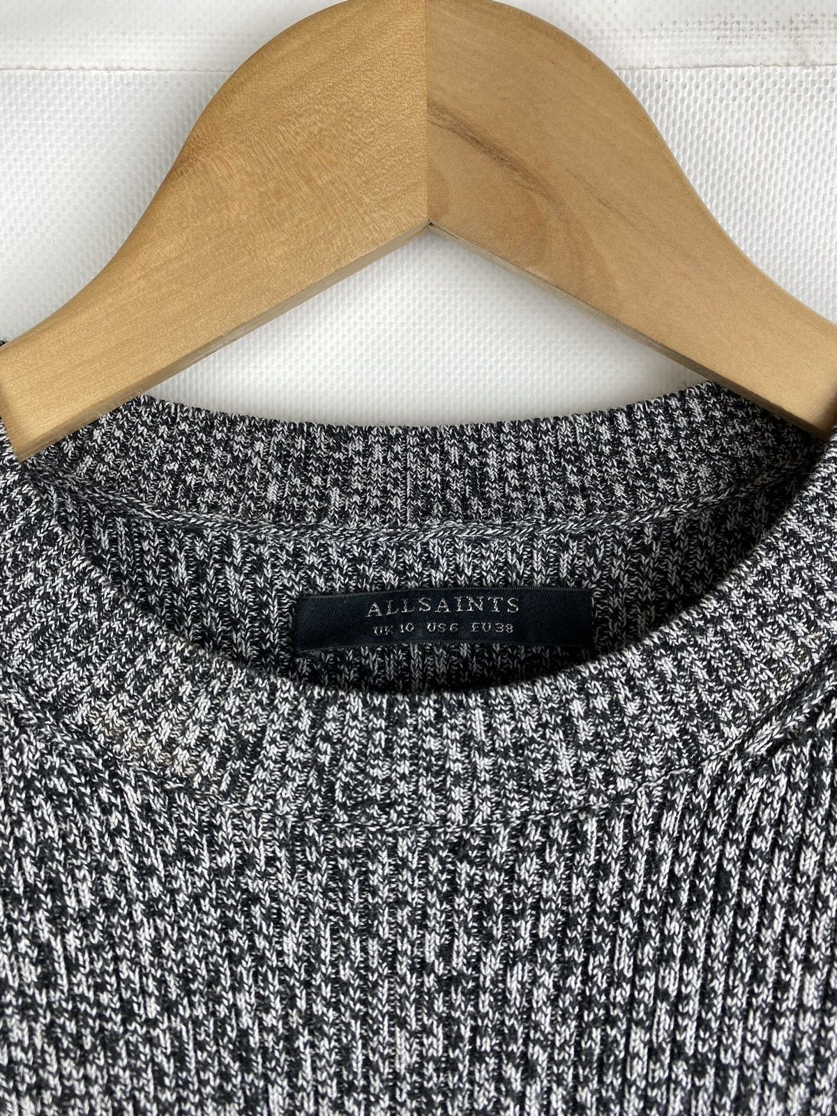 Allsaints Allsaints ladies Bernt open shoulder jumper sweater Size M / US 6-8 / IT 42-44 - 9 Thumbnail