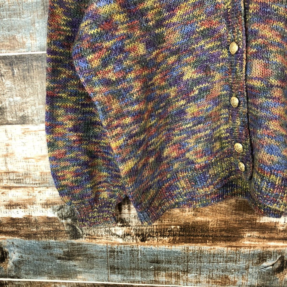 Japanese Brand Japan vintage Brown Cardigan Knitwear #A2048 Size M / US 6-8 / IT 42-44 - 7 Thumbnail