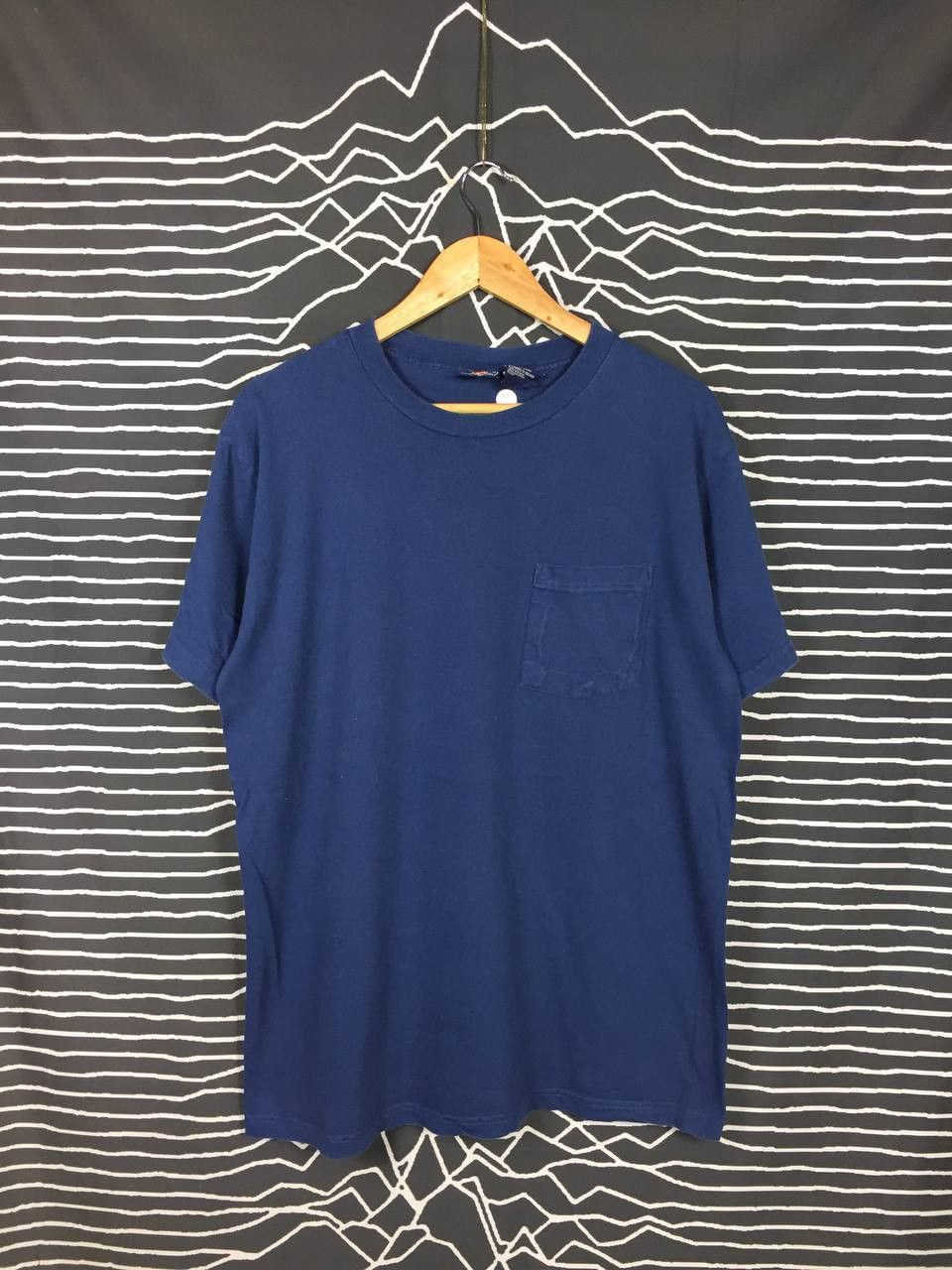 Route 66 × Vintage Vtg Route 66 Iconic American Motorcycle Freeway Pocket Tee Size US XL / EU 56 / 4 - 1 Thumbnail