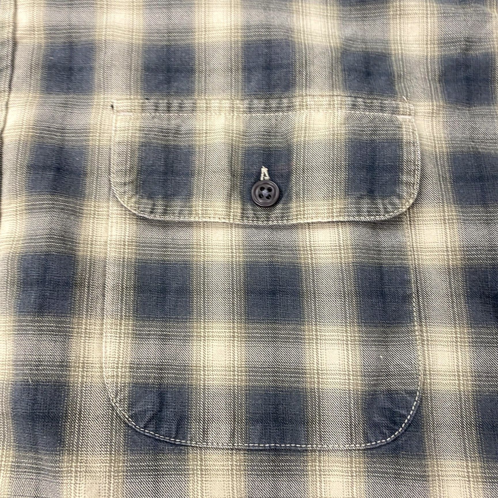 Eddie Bauer Eddie Bauer Mens Shirt 2XL Gray Plaid Button-Up Cotton Long Sleeve Casual Size US XXL / EU 58 / 5 - 2 Thumbnail