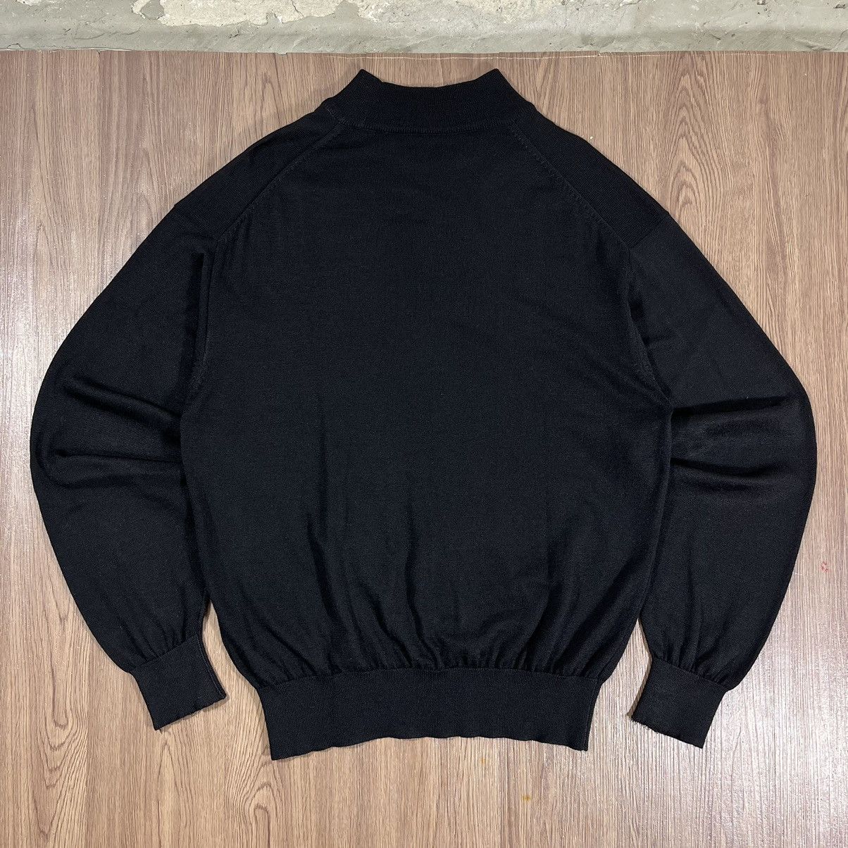 Yves Saint Laurent Yves Saint Laurent Pour Homme High Neck Knit Sweater Size US L / EU 52-54 / 3 - 2 Thumbnail