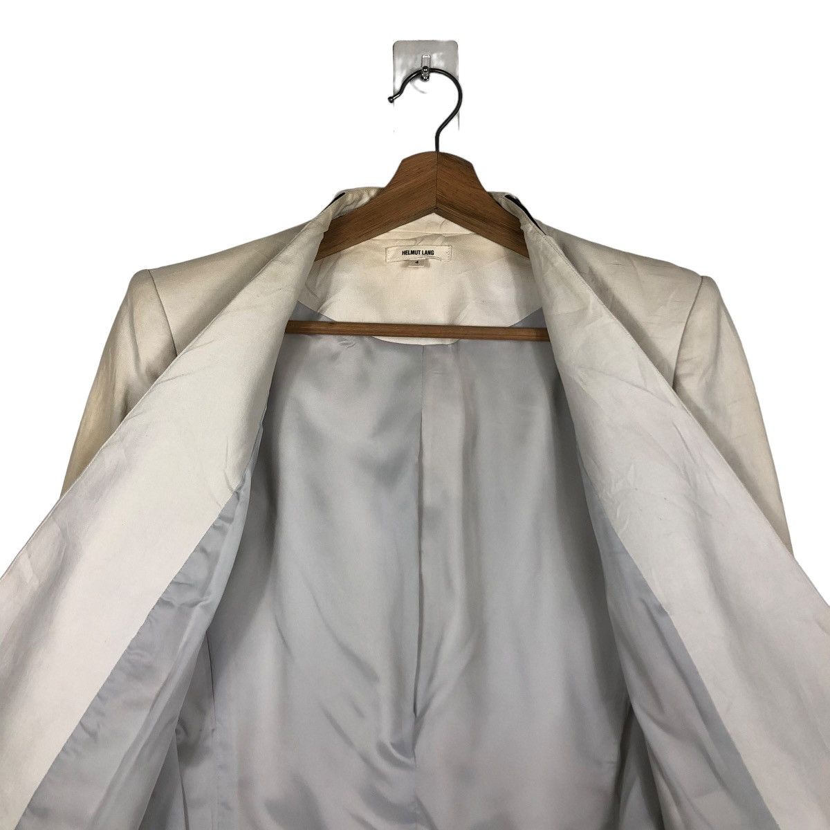 Helmut Lang 🔥VINTAGE CROPPED BIKER JACKET HELMUT LANG BONDAGE PARACHUTE Size US M / EU 48-50 / 2 - 16 Thumbnail