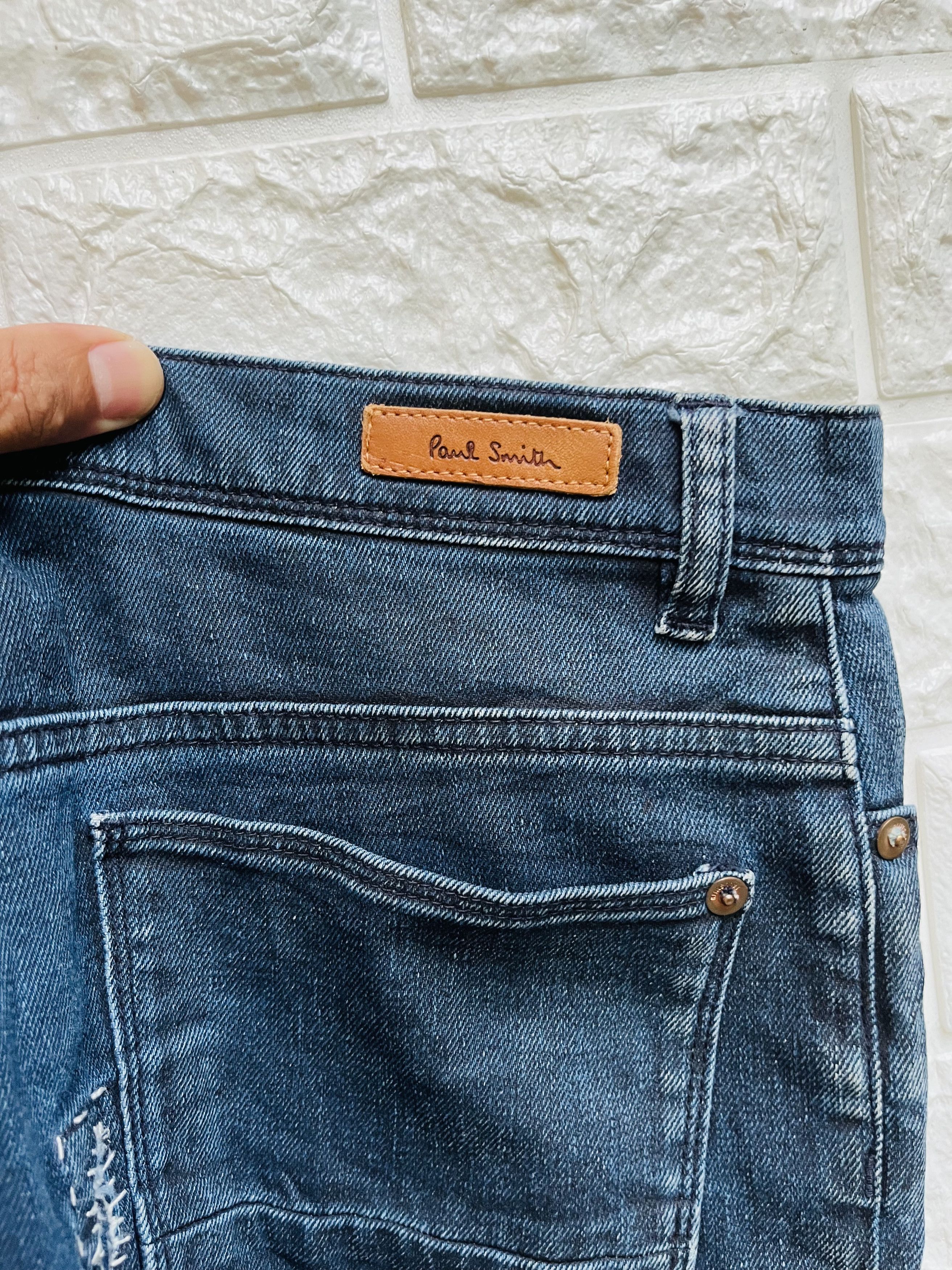Paul Smith × Vintage Vintage Paul Smith Distressed Designer Fashion Style Size US 32 / EU 48 - 8 Thumbnail